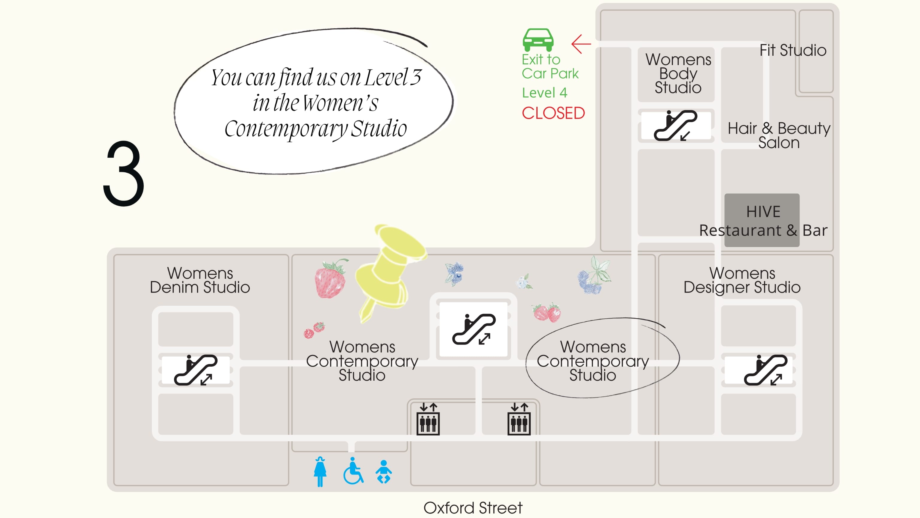 Selfridges Map Djerf Avenue in Selfridges London | Djerf Avenue