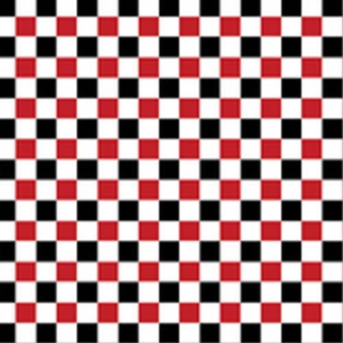 Color: Checked Red