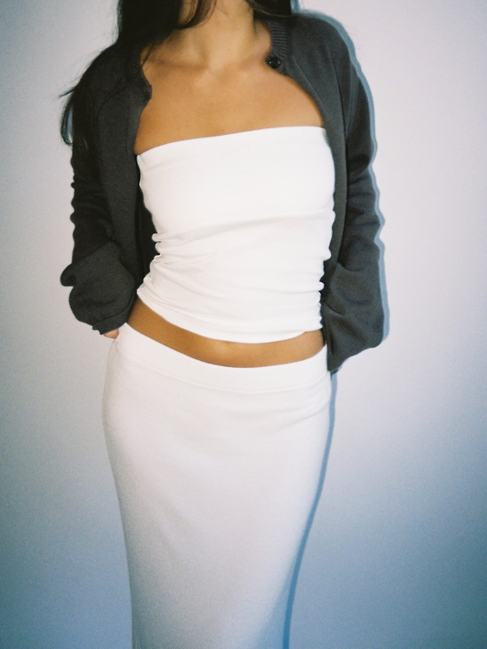 Daily Tube Top White