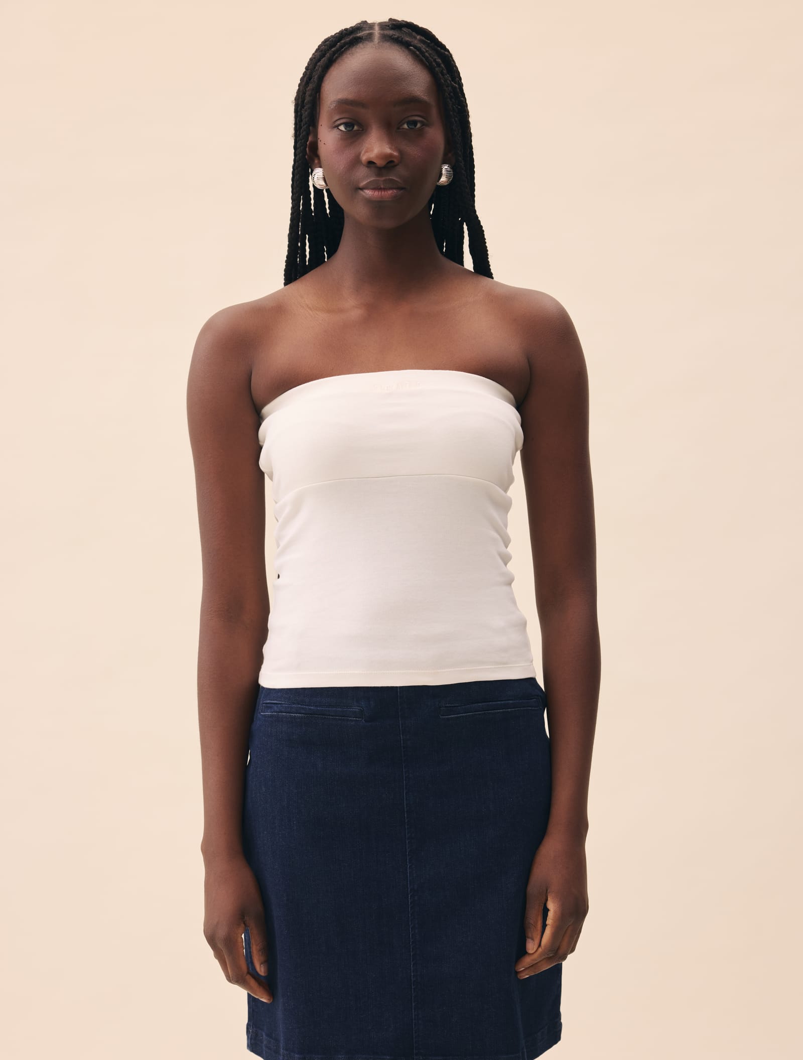 Daily Tube Top White