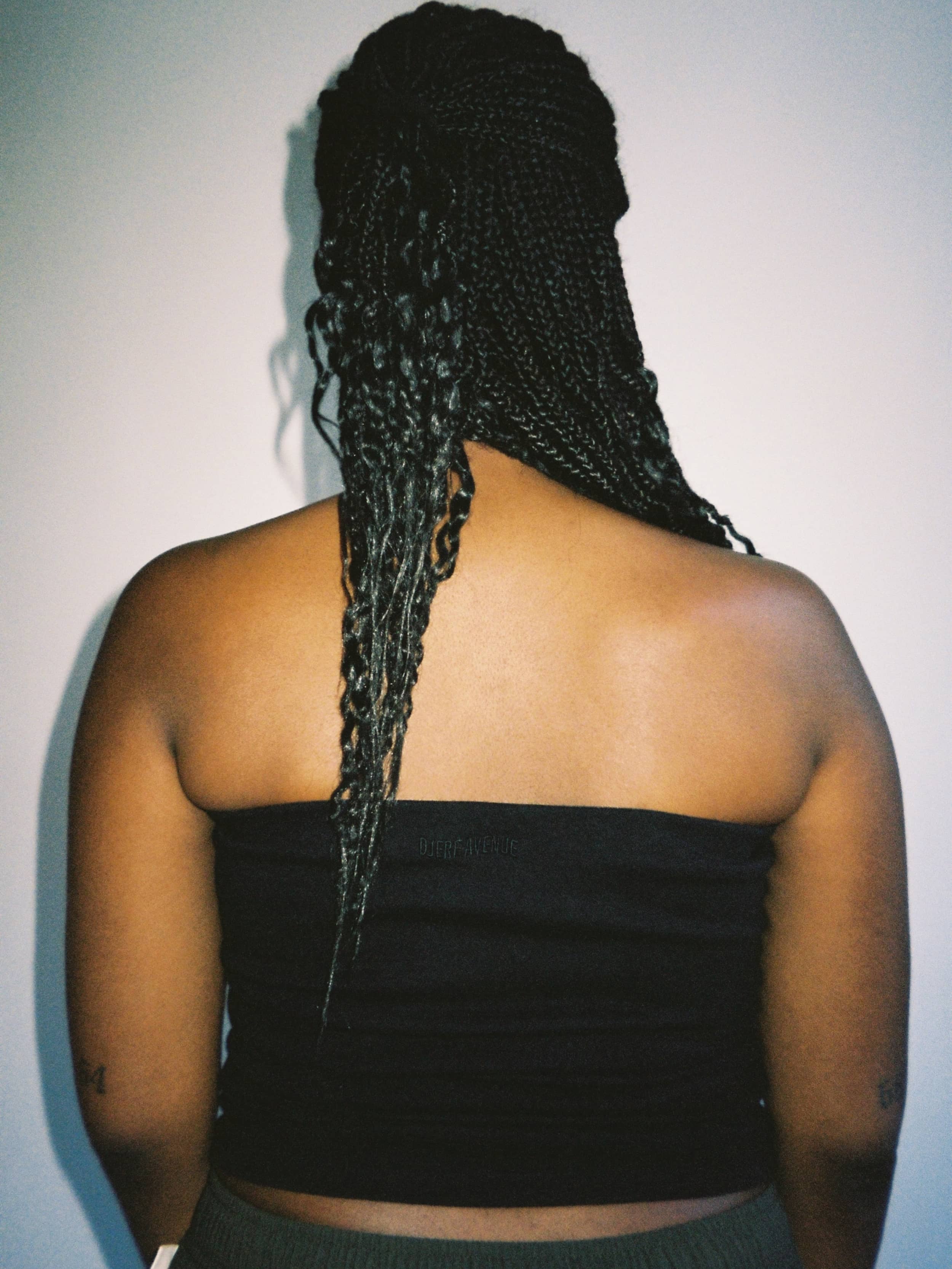 Daily Tube Top Black - Black | Djerf Avenue