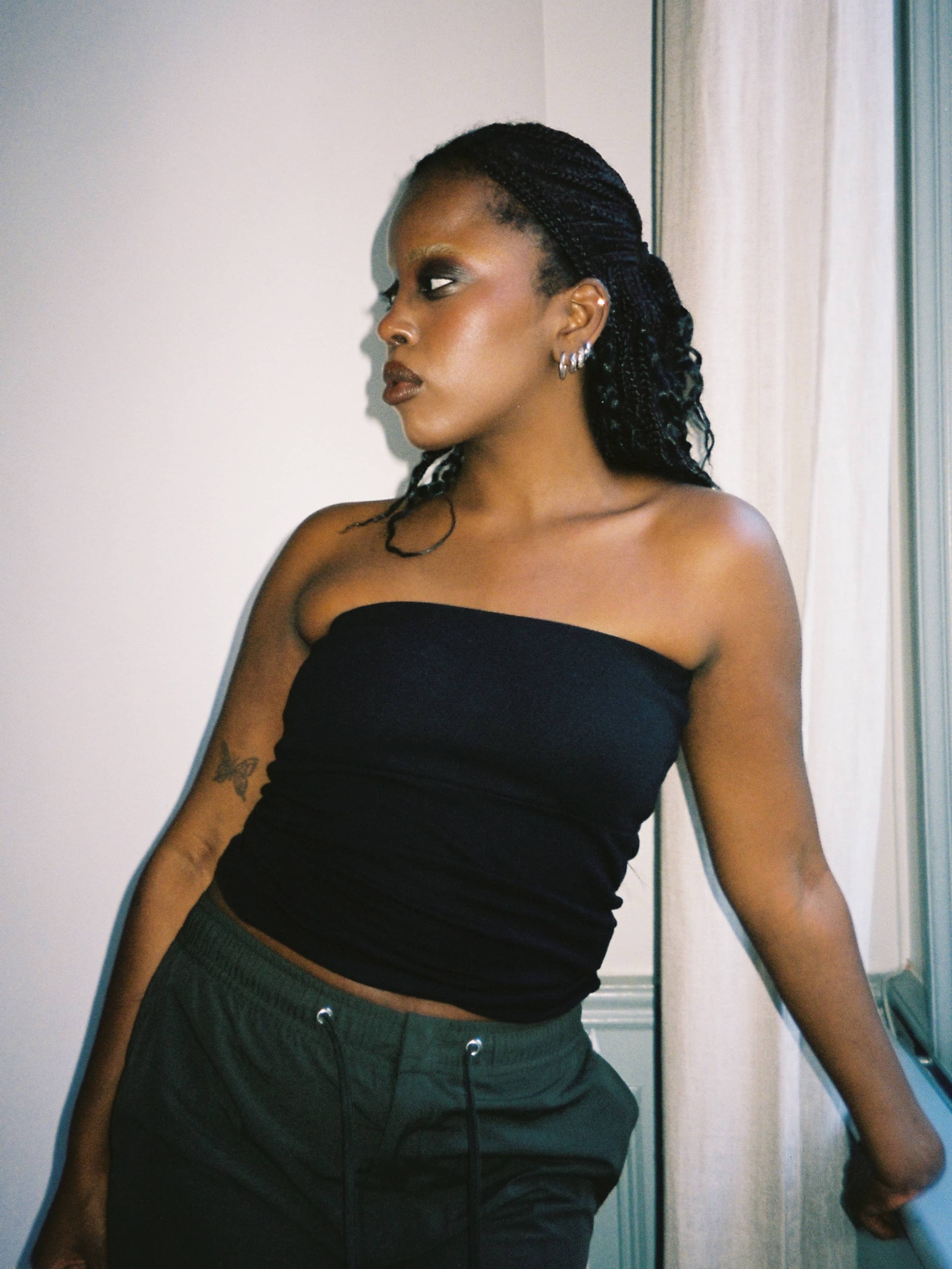 Daily Tube Top Black - Black | Djerf Avenue