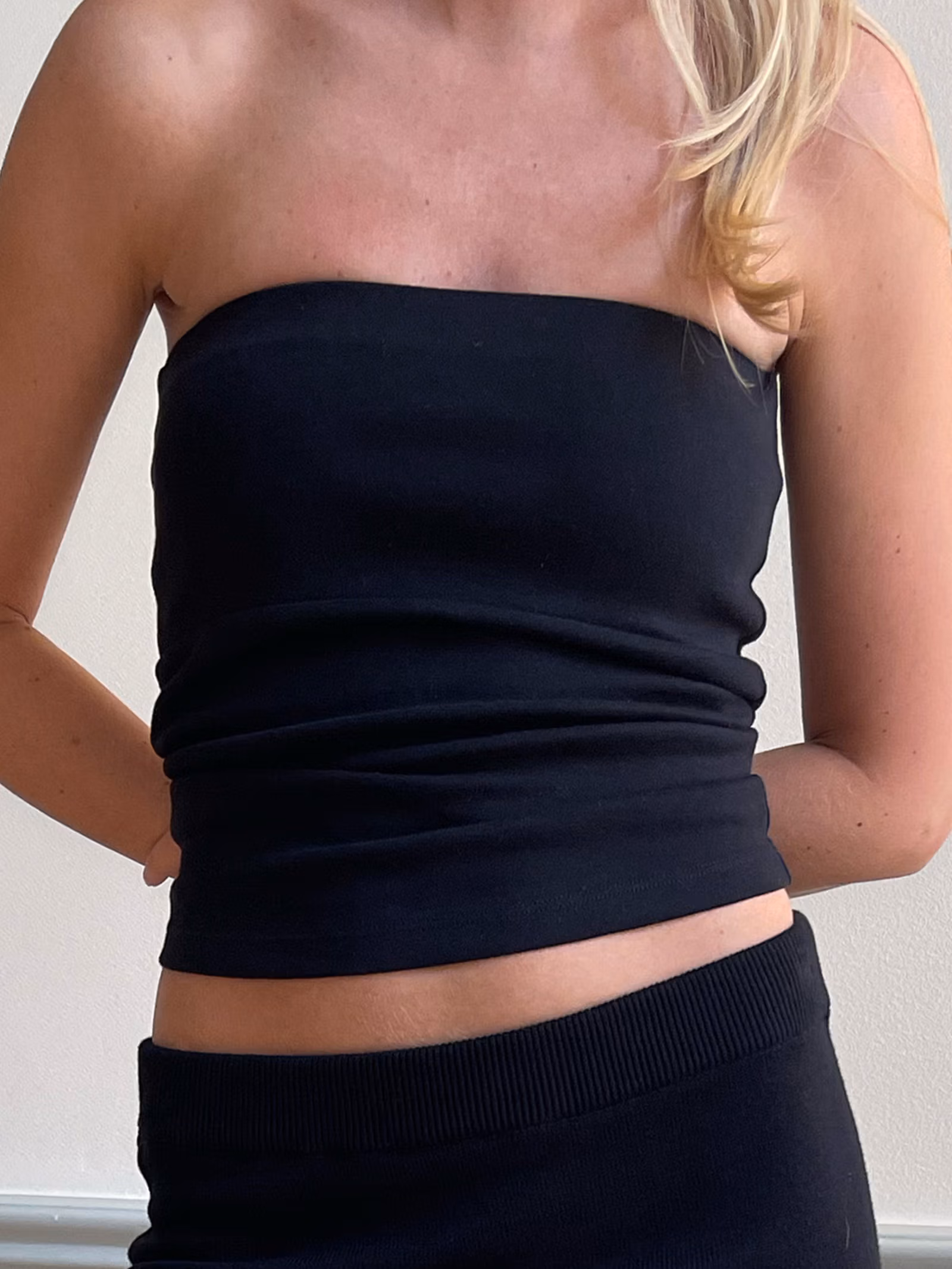 Daily Tube Top Black