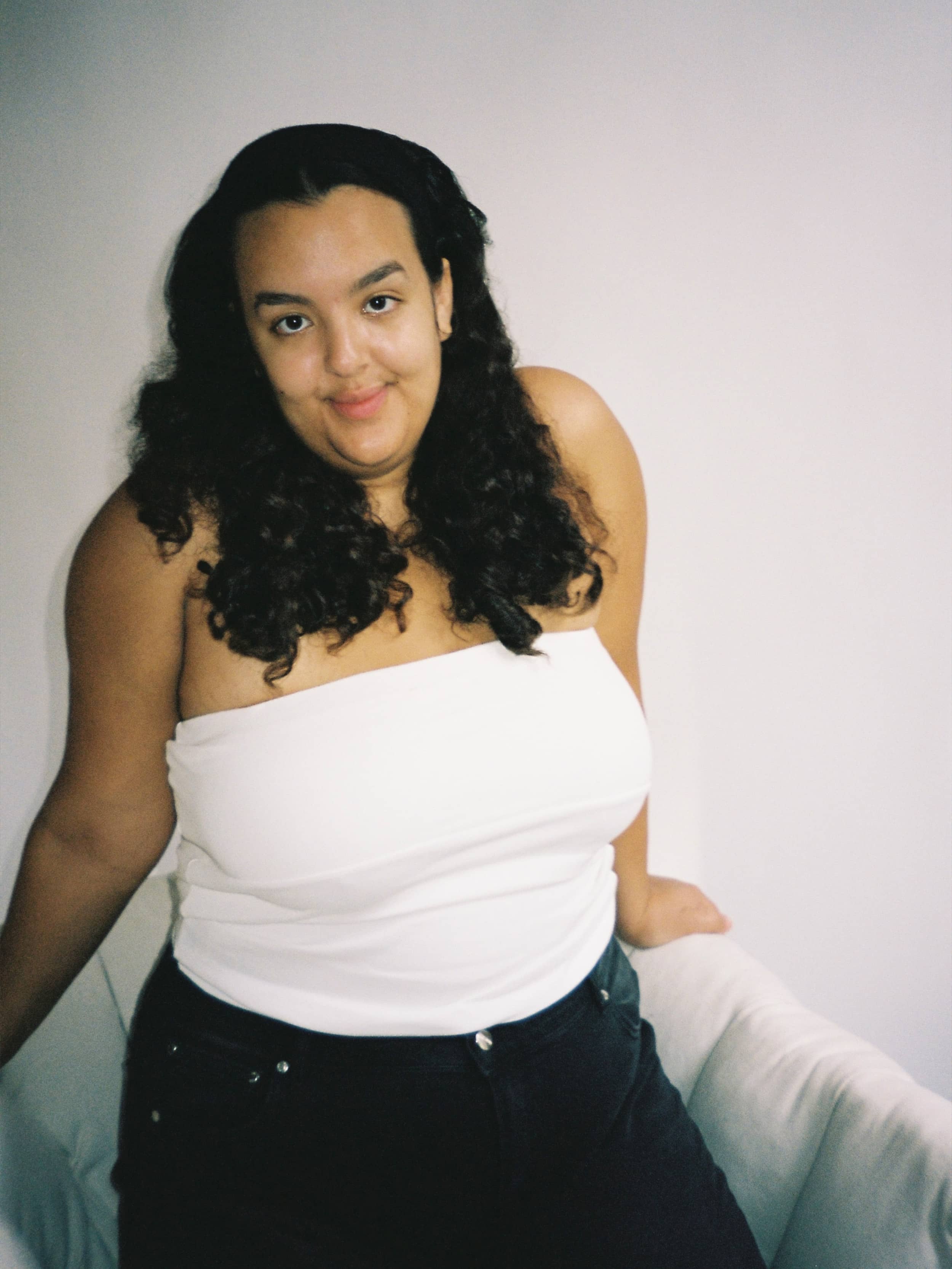 Daily Tube Top White - White | Djerf Avenue