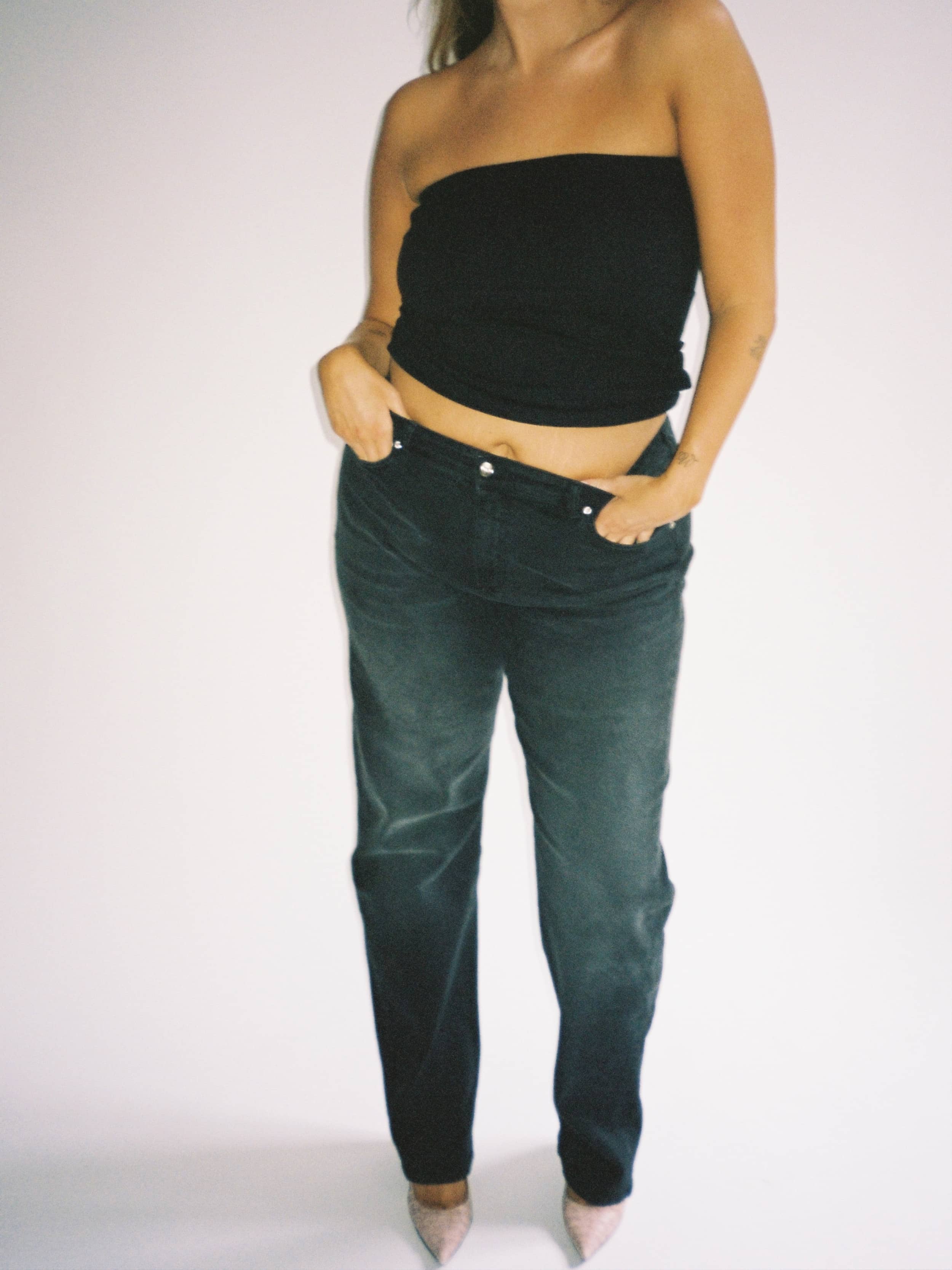 トップス Djerf Avenue Daily Tube Top Black S Daily Tube Top Black - Black | Djerf Avenue