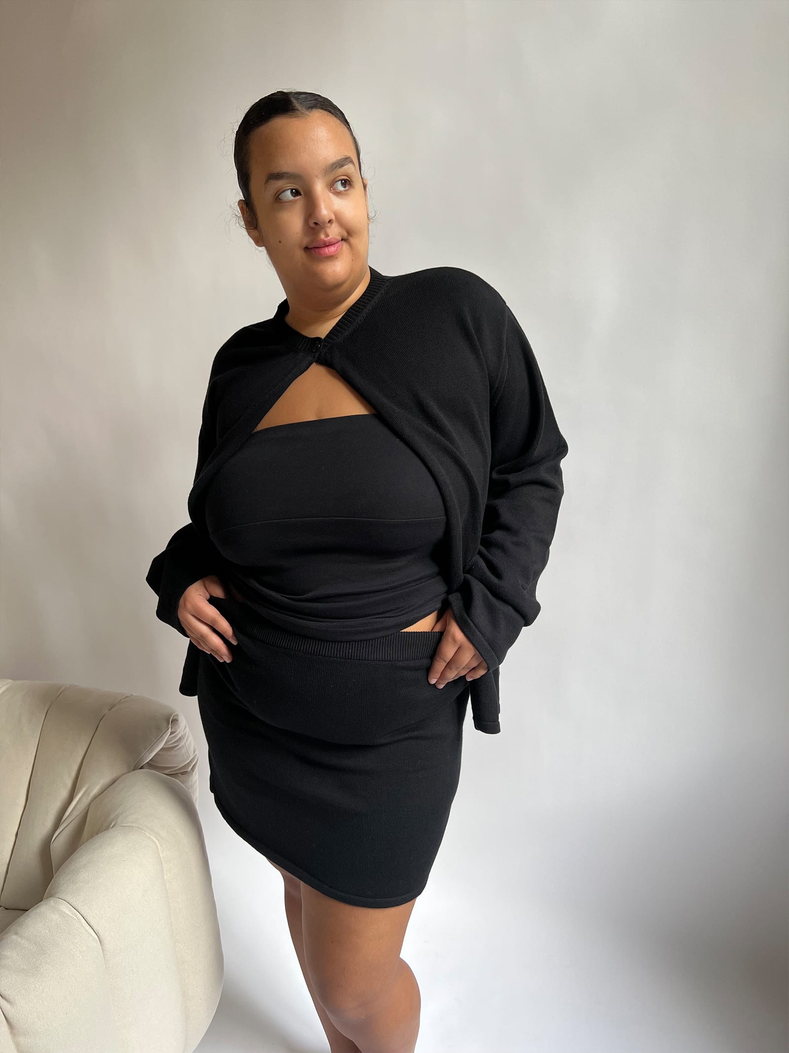 Daily Tube Top Black