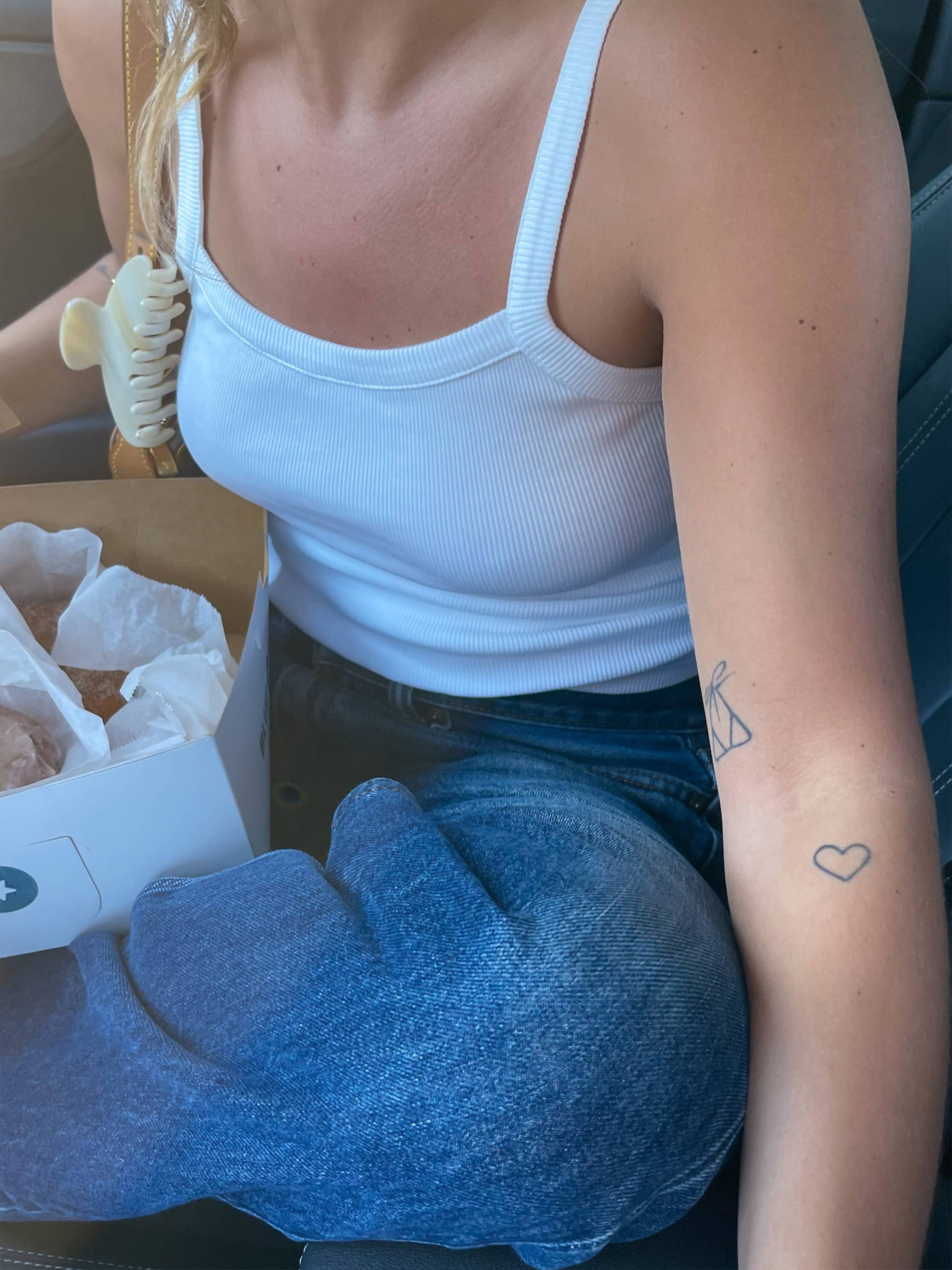 Daily Tank Top Ribbed White - White | Djerf Avenue