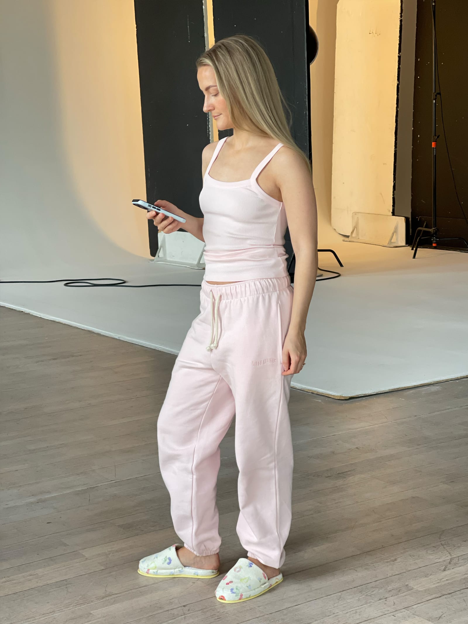 Daily Tank Top Ribbed Baby Pink