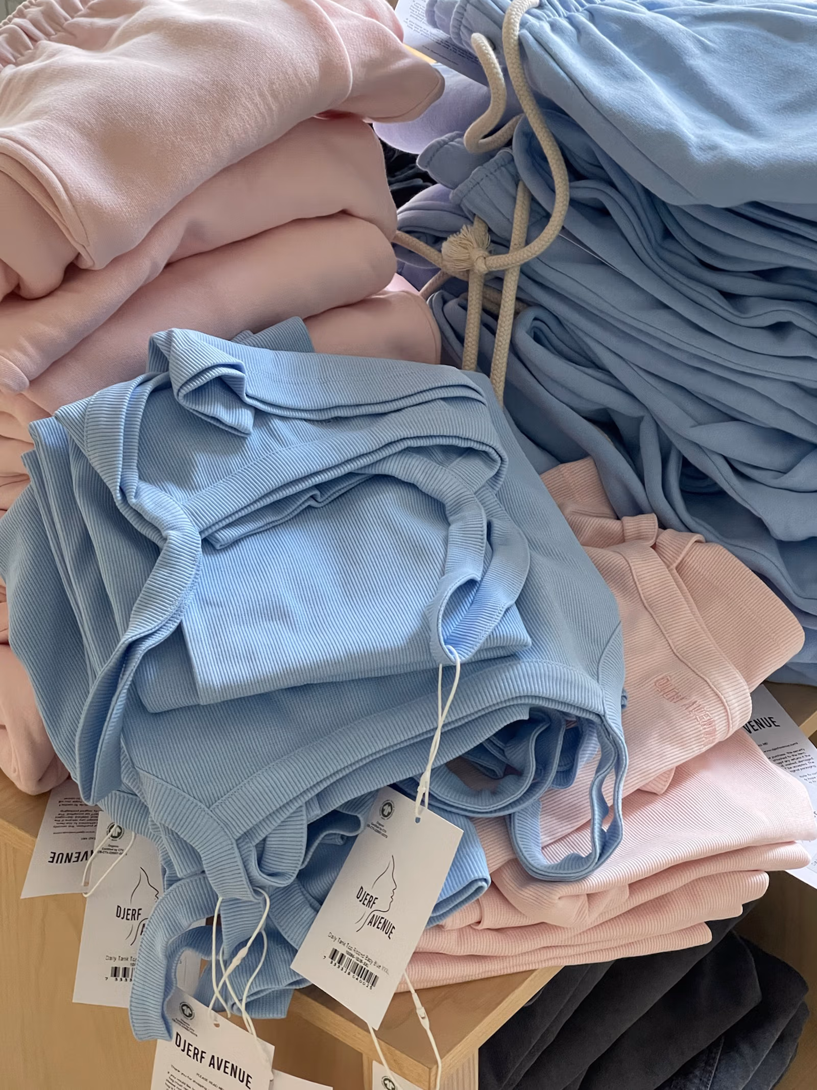 Daily Tank Top Ribbed Baby Pink