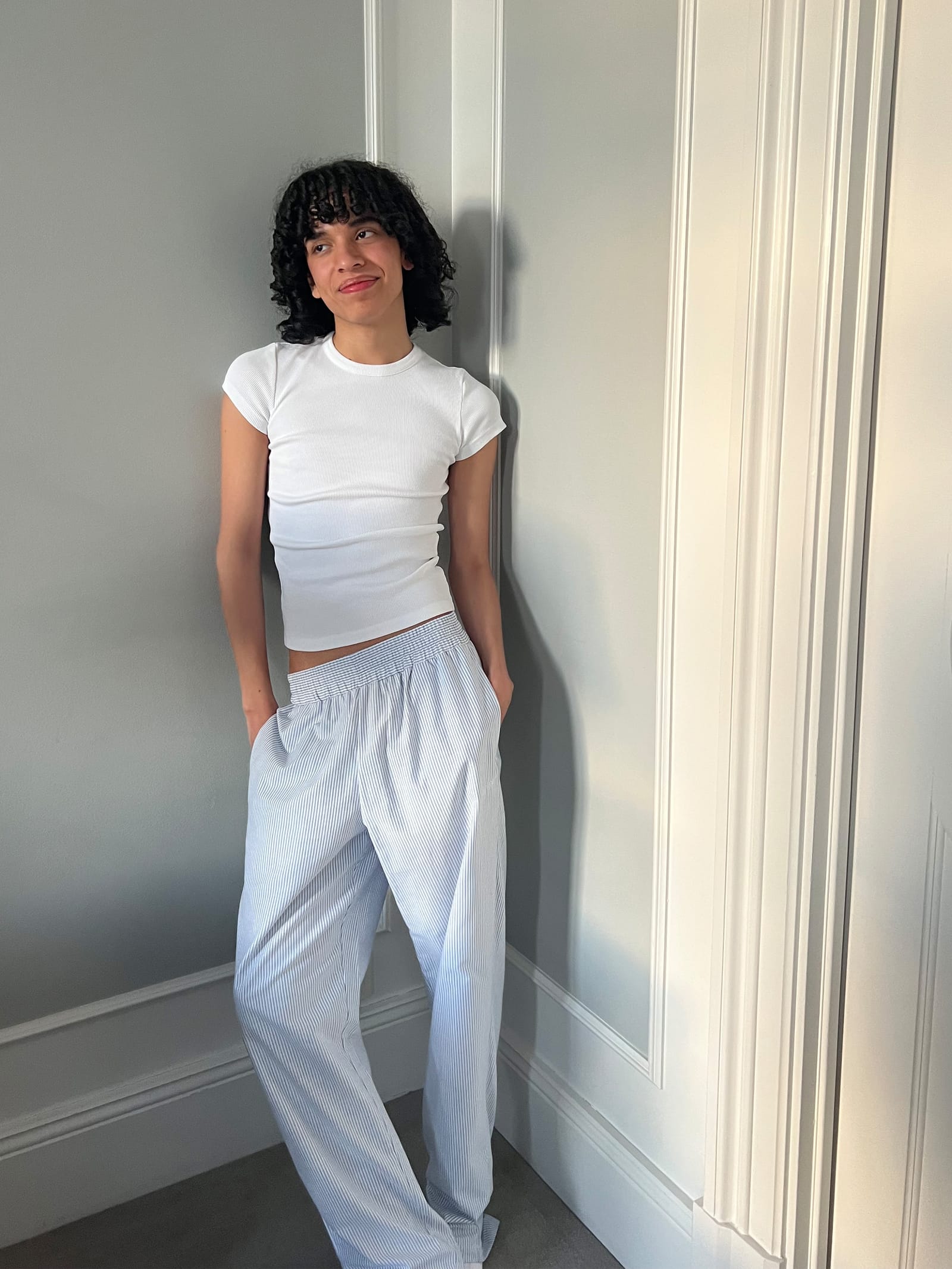 Daily T-Shirt Ribbed White