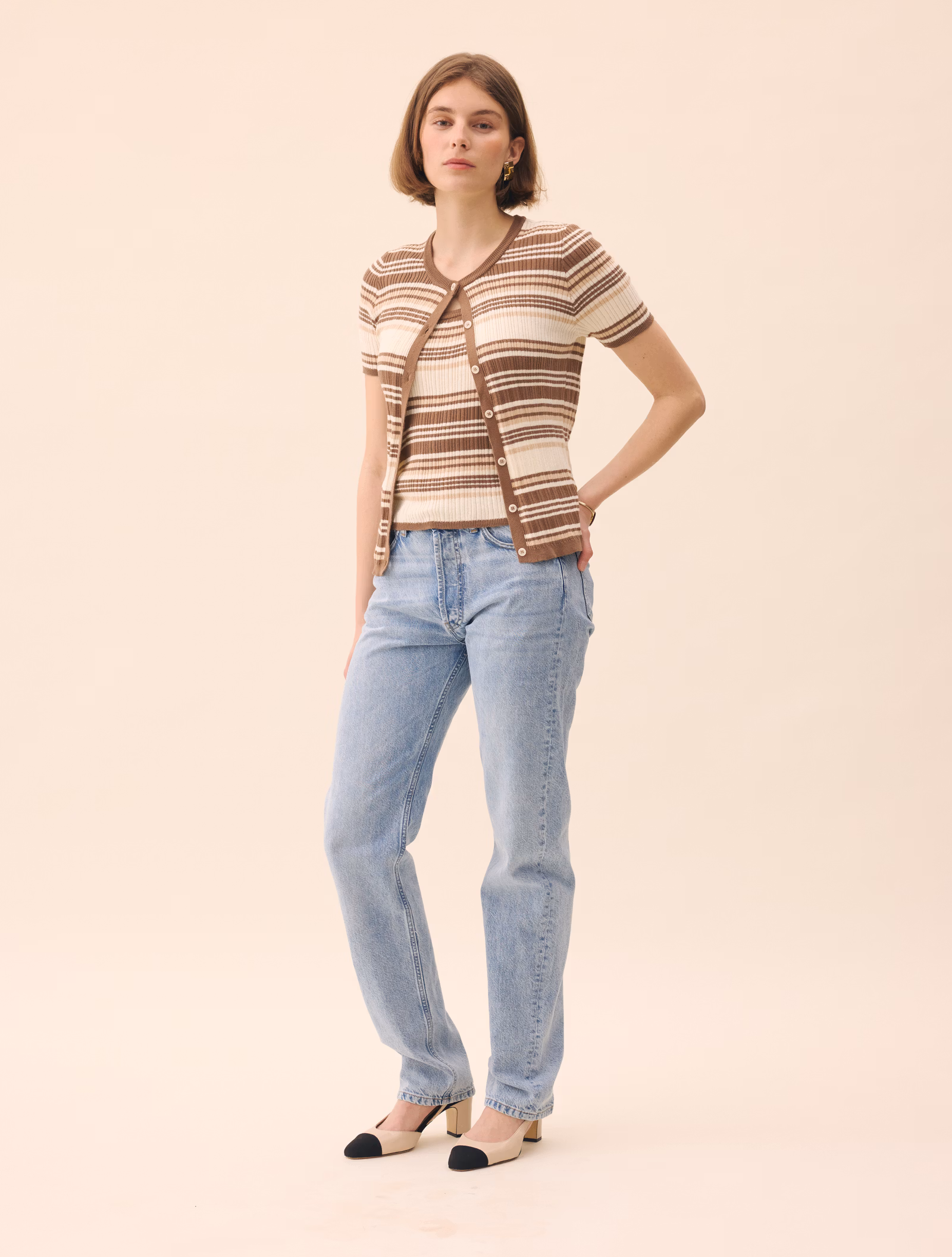 Relaxed Jeans Washed Blue