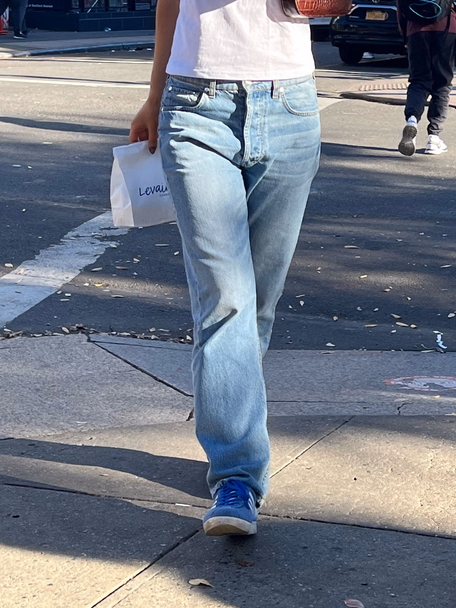 Relaxed Jeans Washed Blue