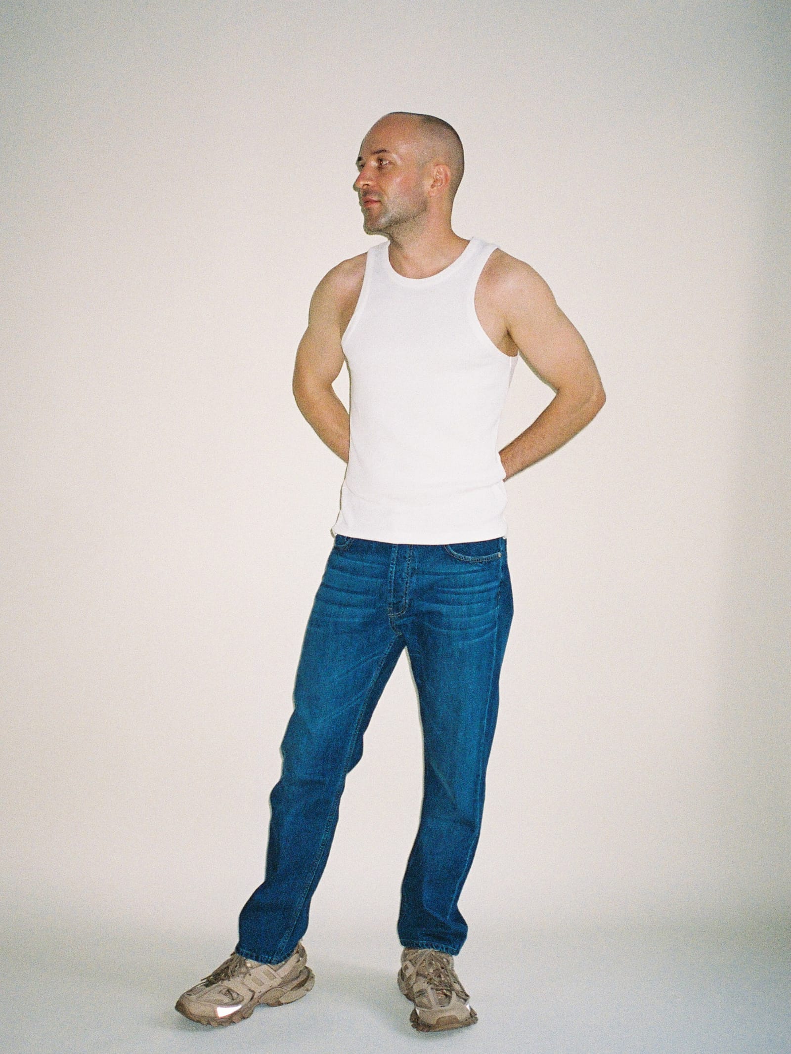 Relaxed Jeans Dark Blue