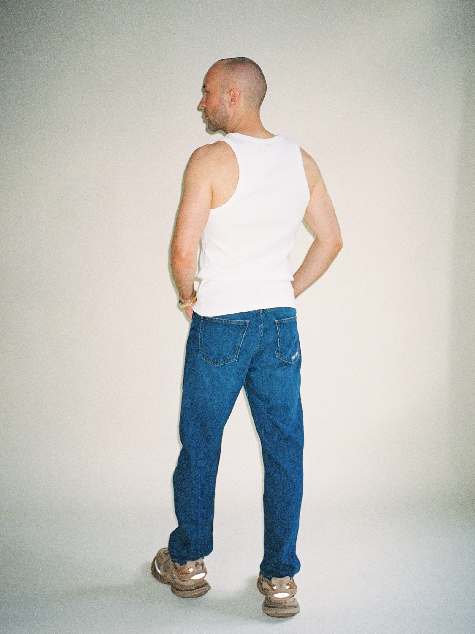 Relaxed Jeans Dark Blue