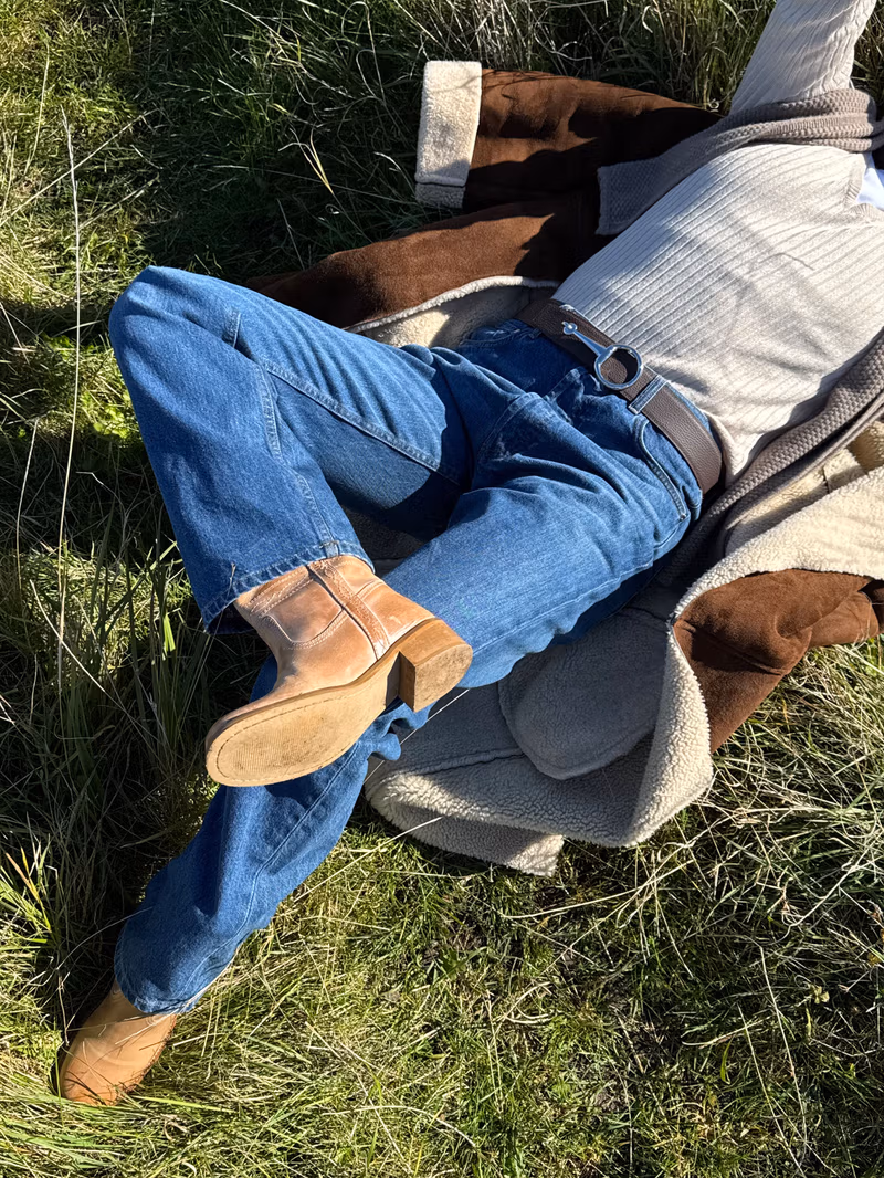 Relaxed Jeans Dark Blue