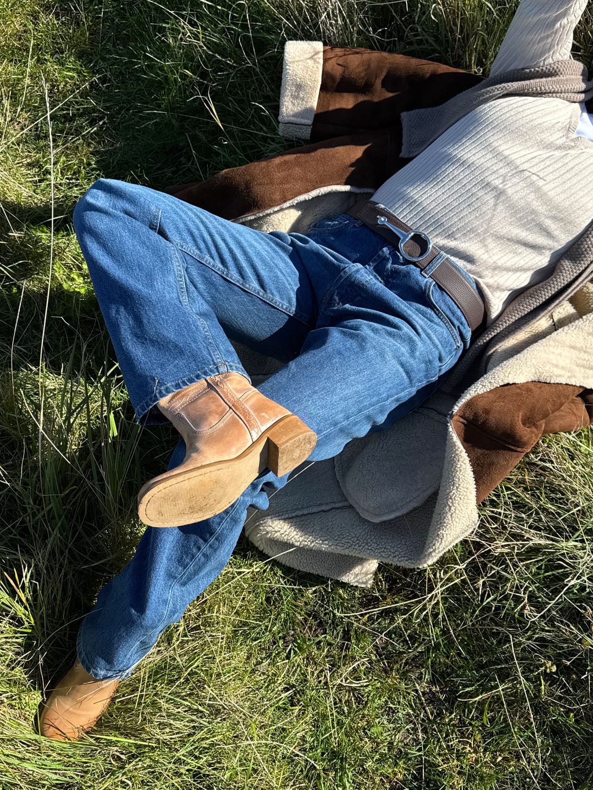 Relaxed Jeans Dark Blue