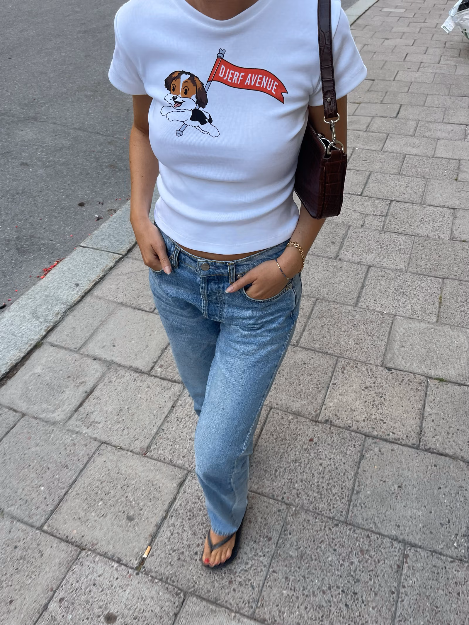 Relaxed Jeans Washed Blue
