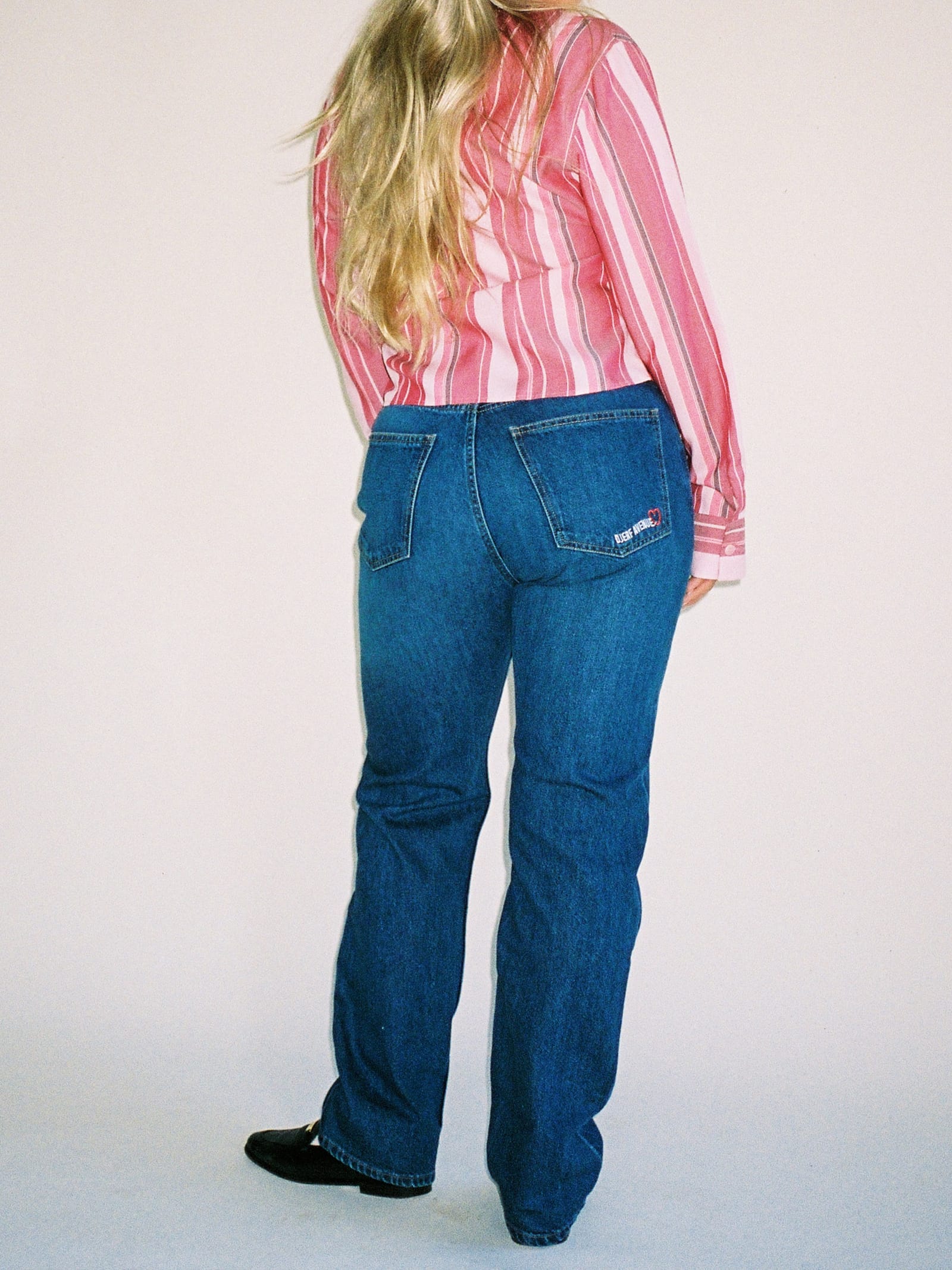 Relaxed Jeans Dark Blue