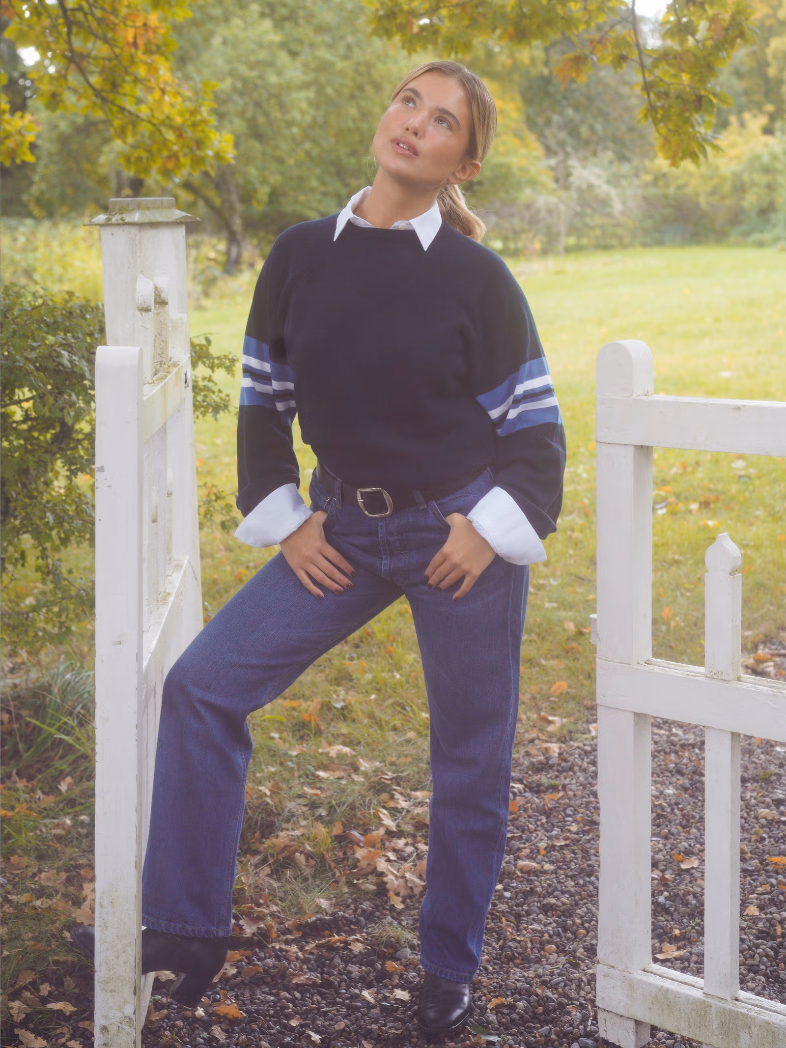 Relaxed Jeans Dark Blue