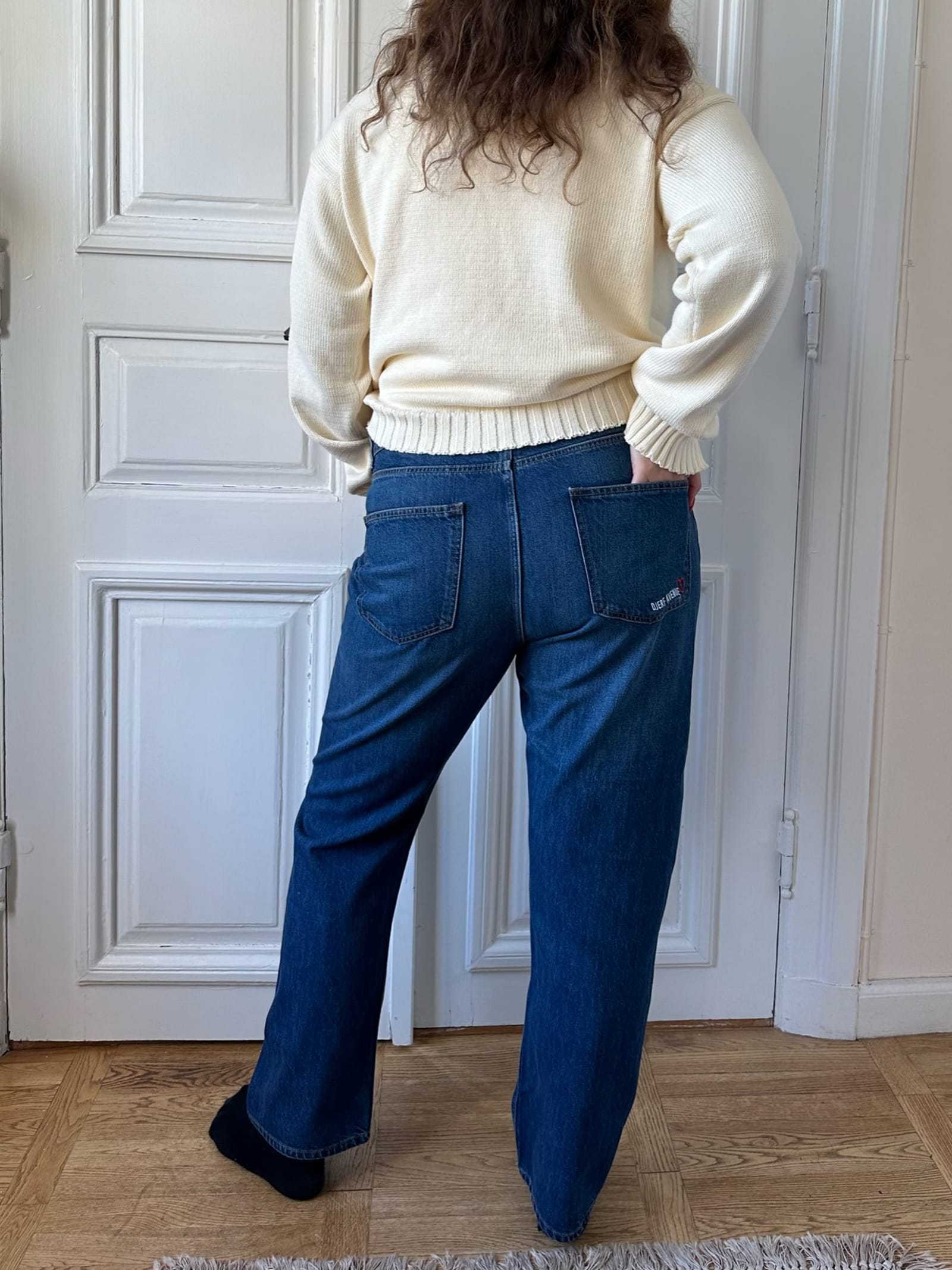 Relaxed Jeans Dark Blue