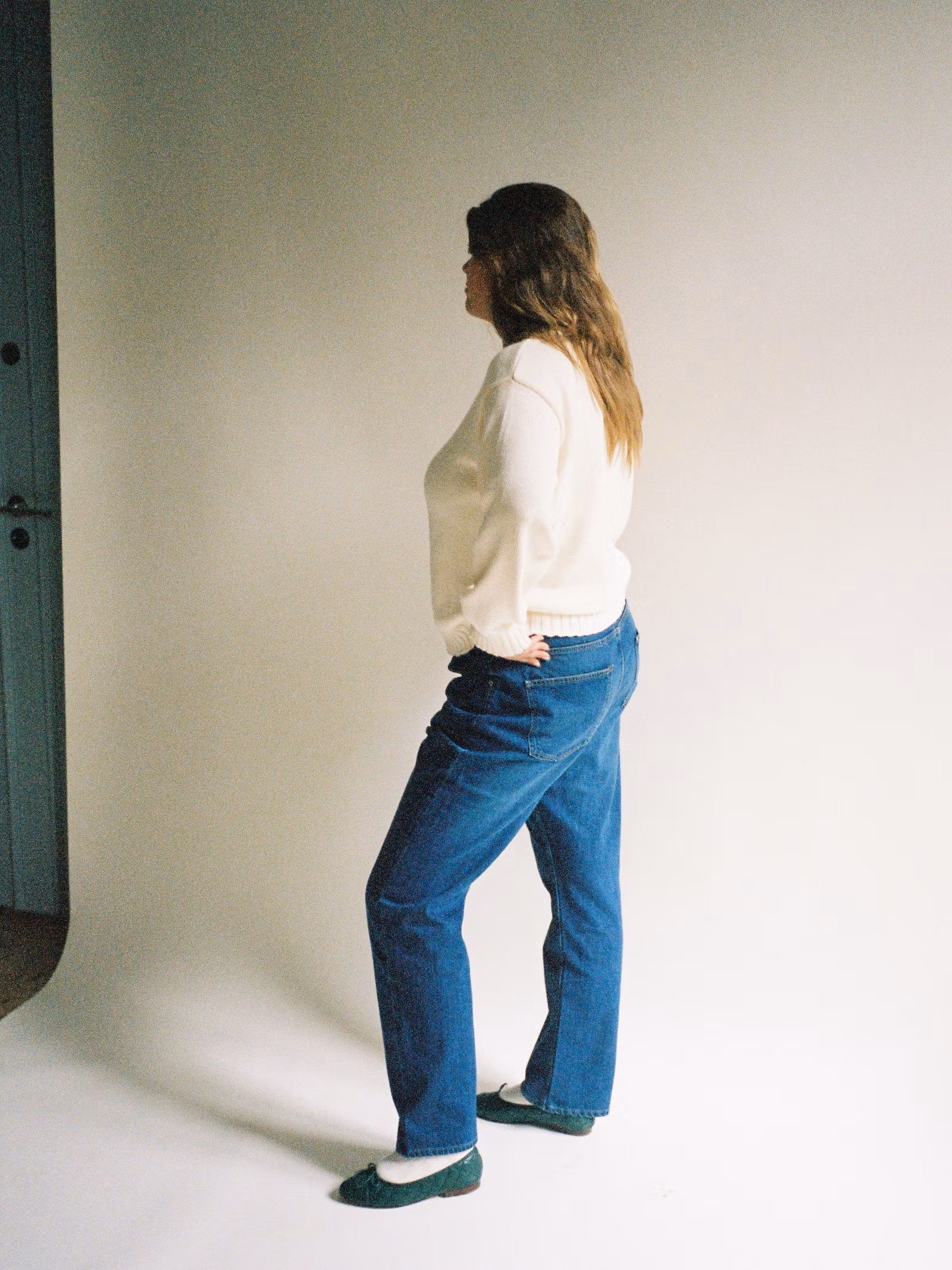 Relaxed Jeans Dark Blue