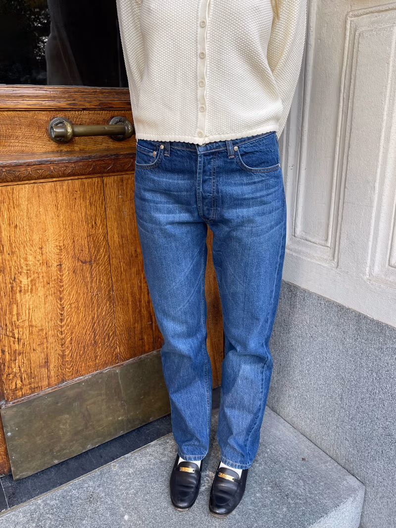 Relaxed Jeans Dark Blue