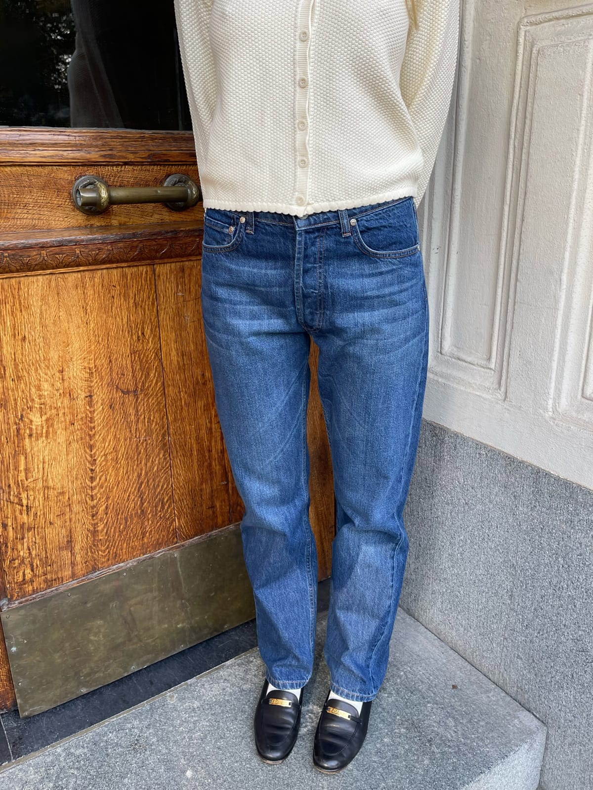 Relaxed Jeans Dark Blue
