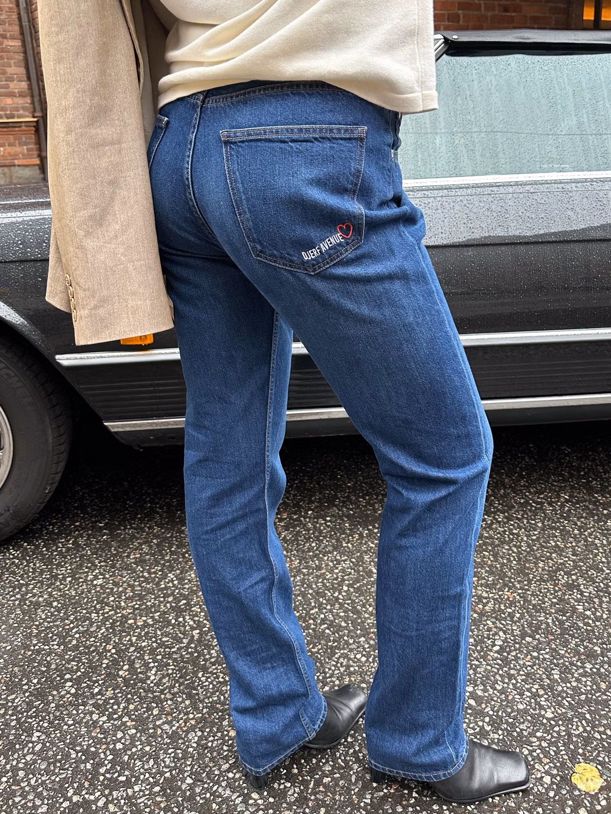 Relaxed Jeans Dark Blue - Tall