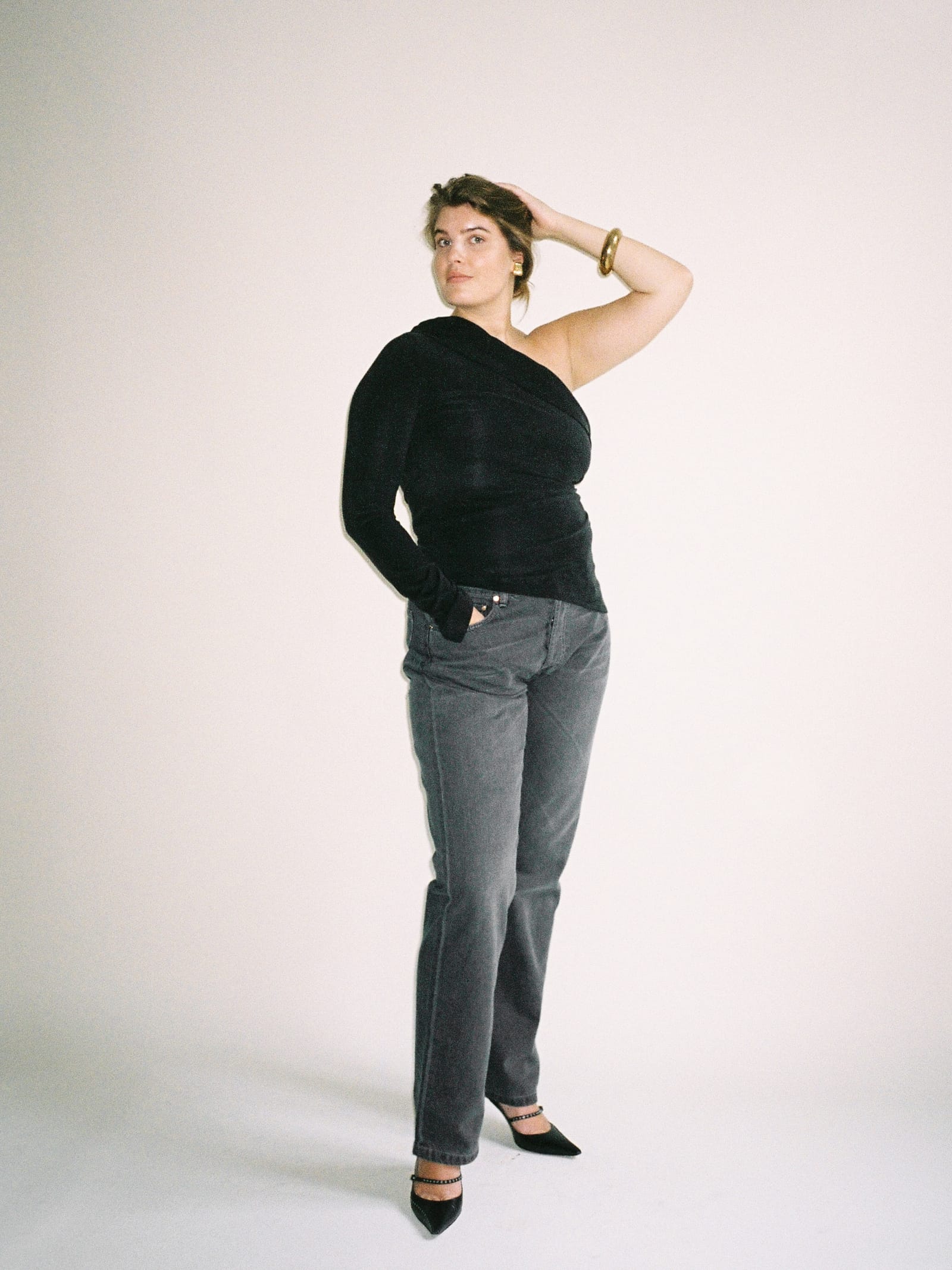 Relaxed Jeans Grey - Tall