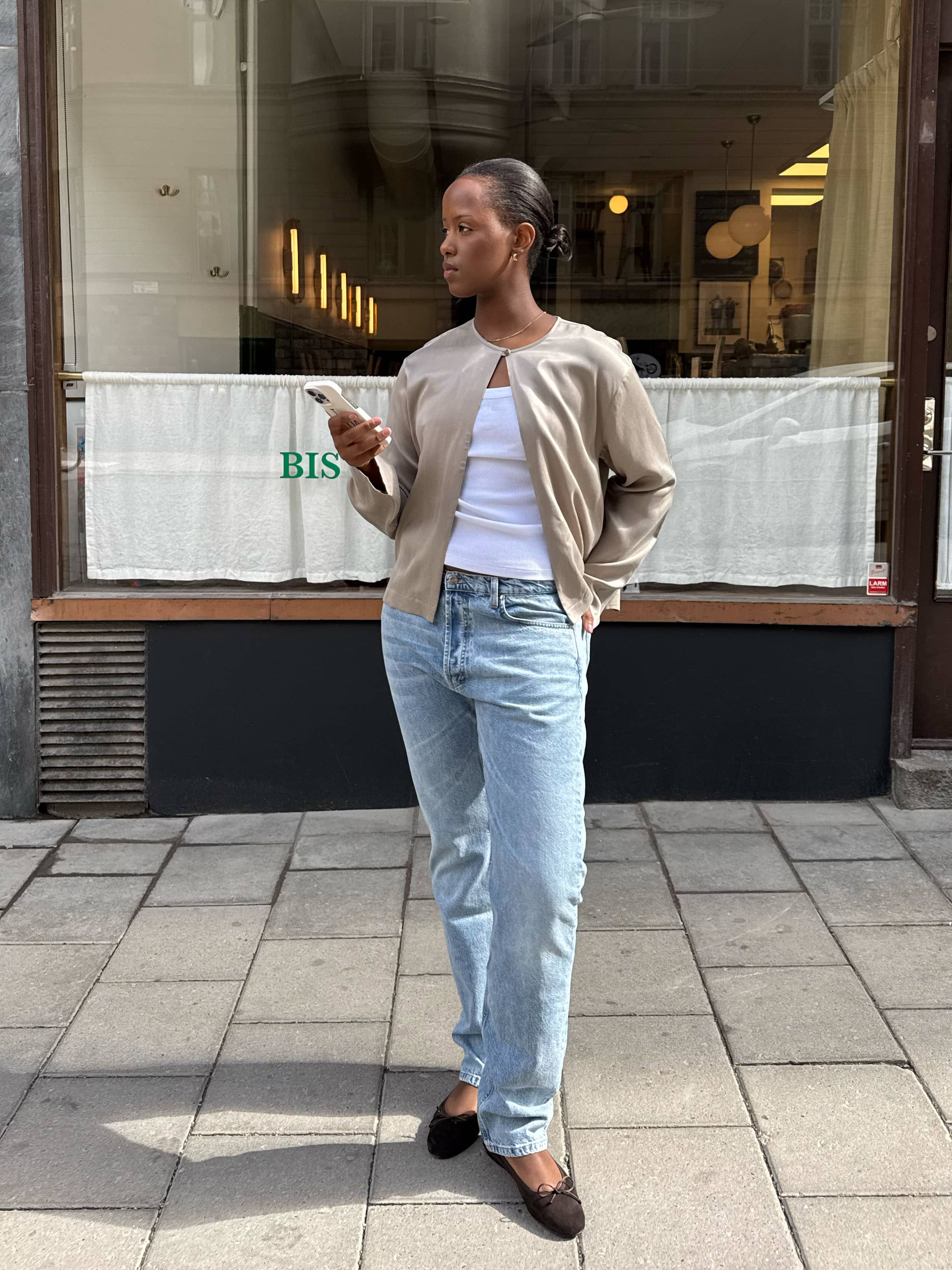 Relaxed Jeans Washed Blue - Tall - Washed Blue | Djerf Avenue