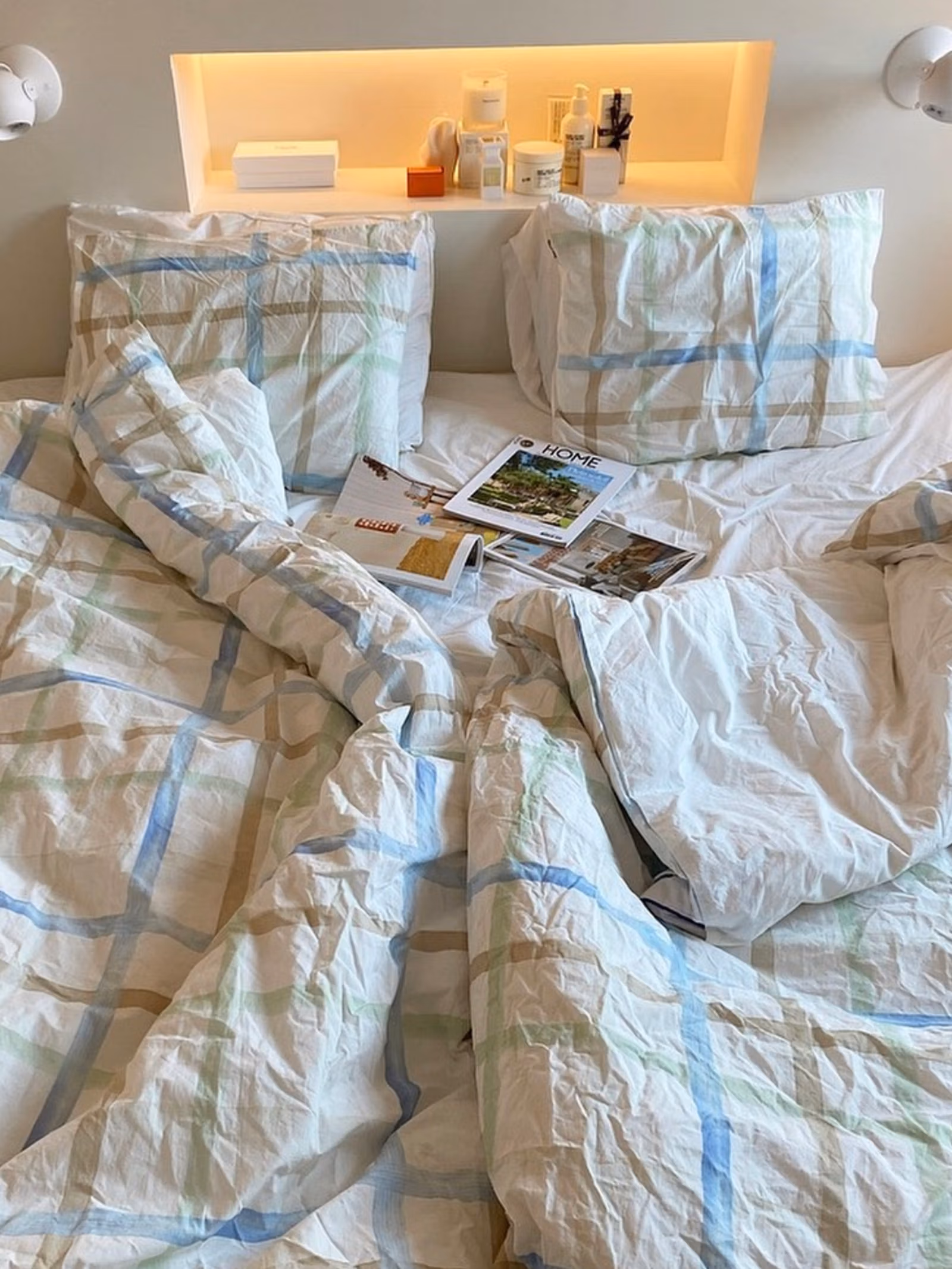 Duvet Cover Gingham - Single