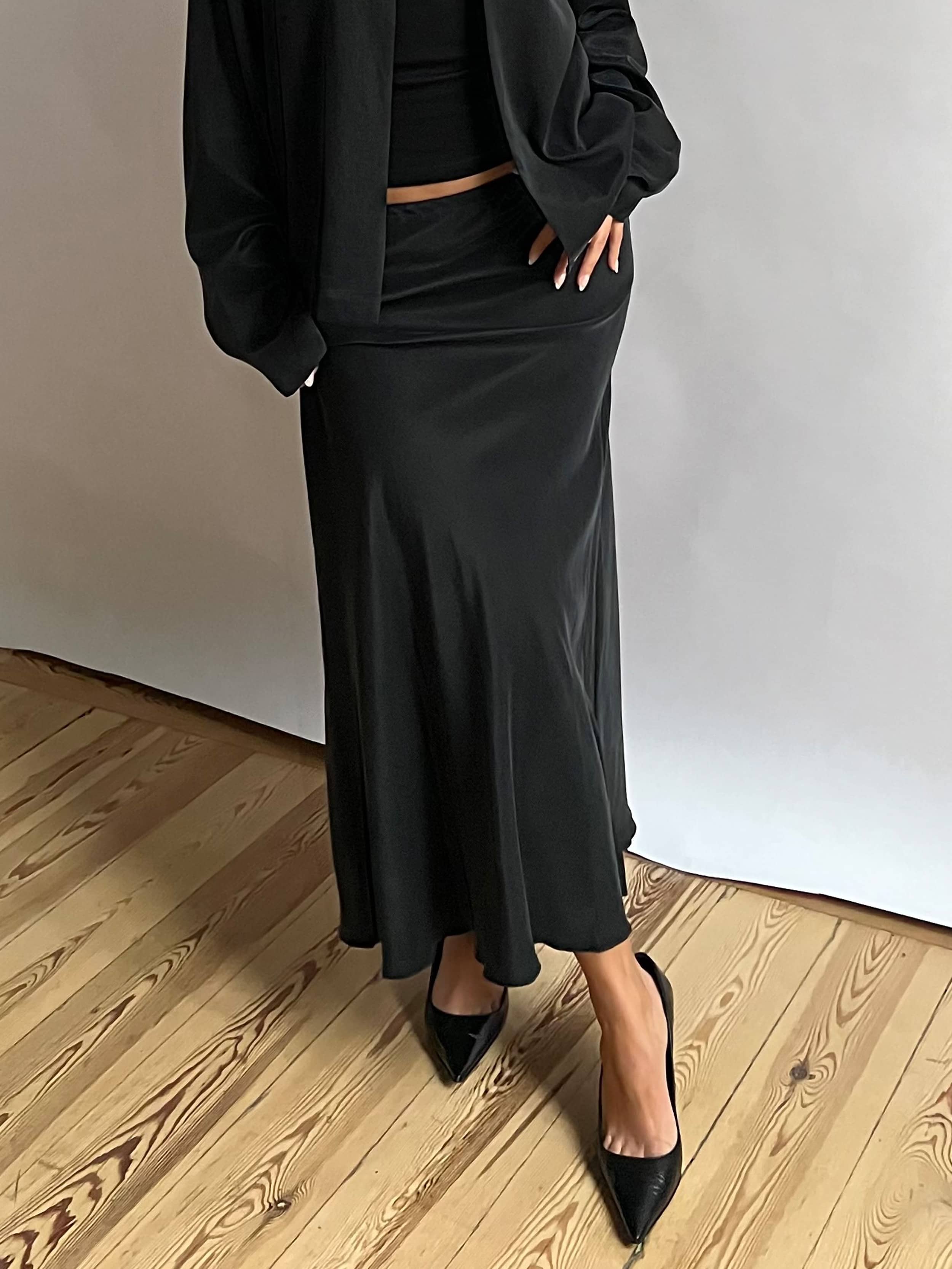 Dream Skirt Ash - Ash | Djerf Avenue