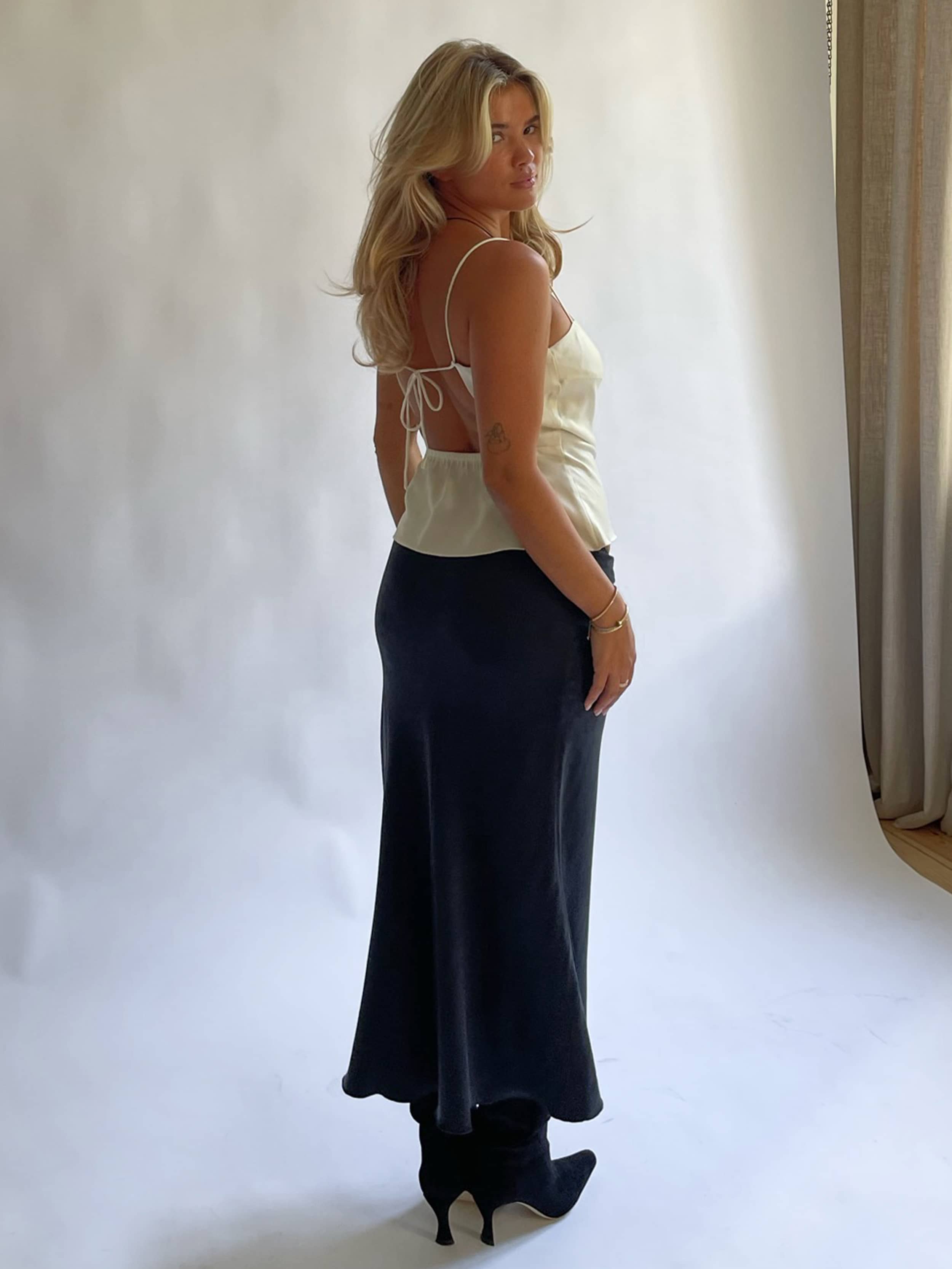 Dream Skirt Ash - Ash | Djerf Avenue