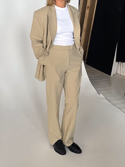 First Choice Pants Greige