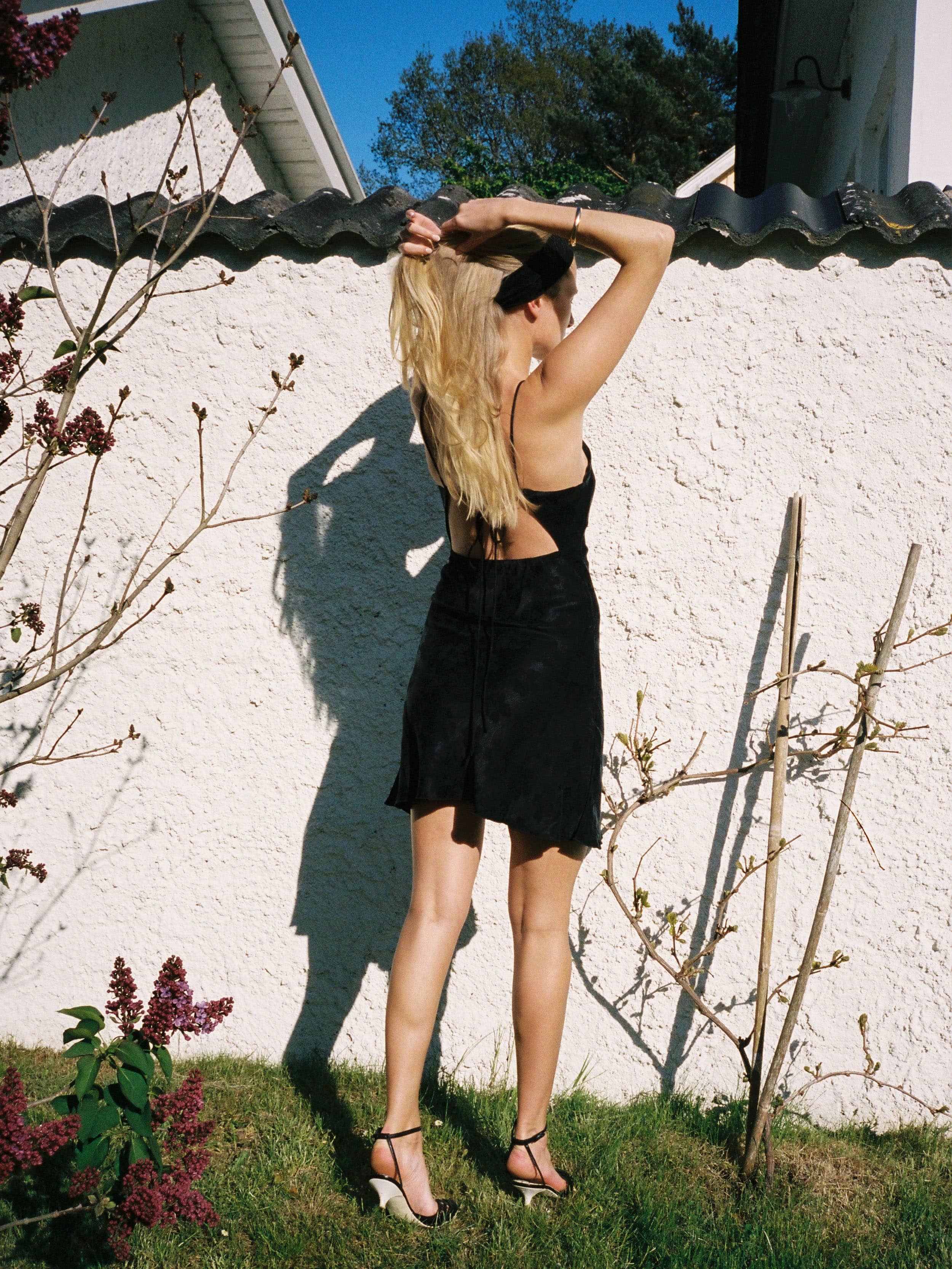 strapless open back dress Petal and Pup Women's Declan Mini Dress