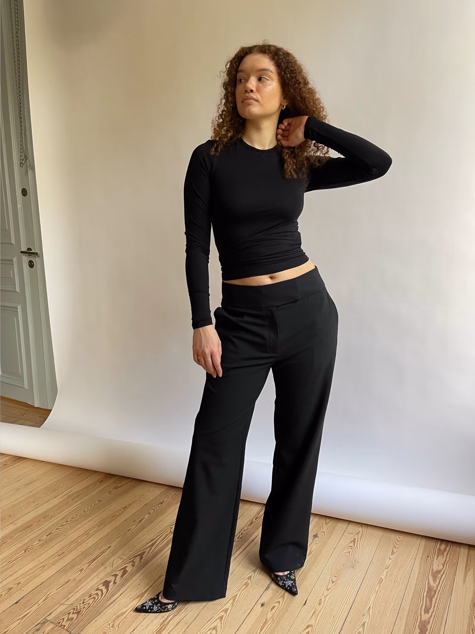 Day-to-day Pants Black