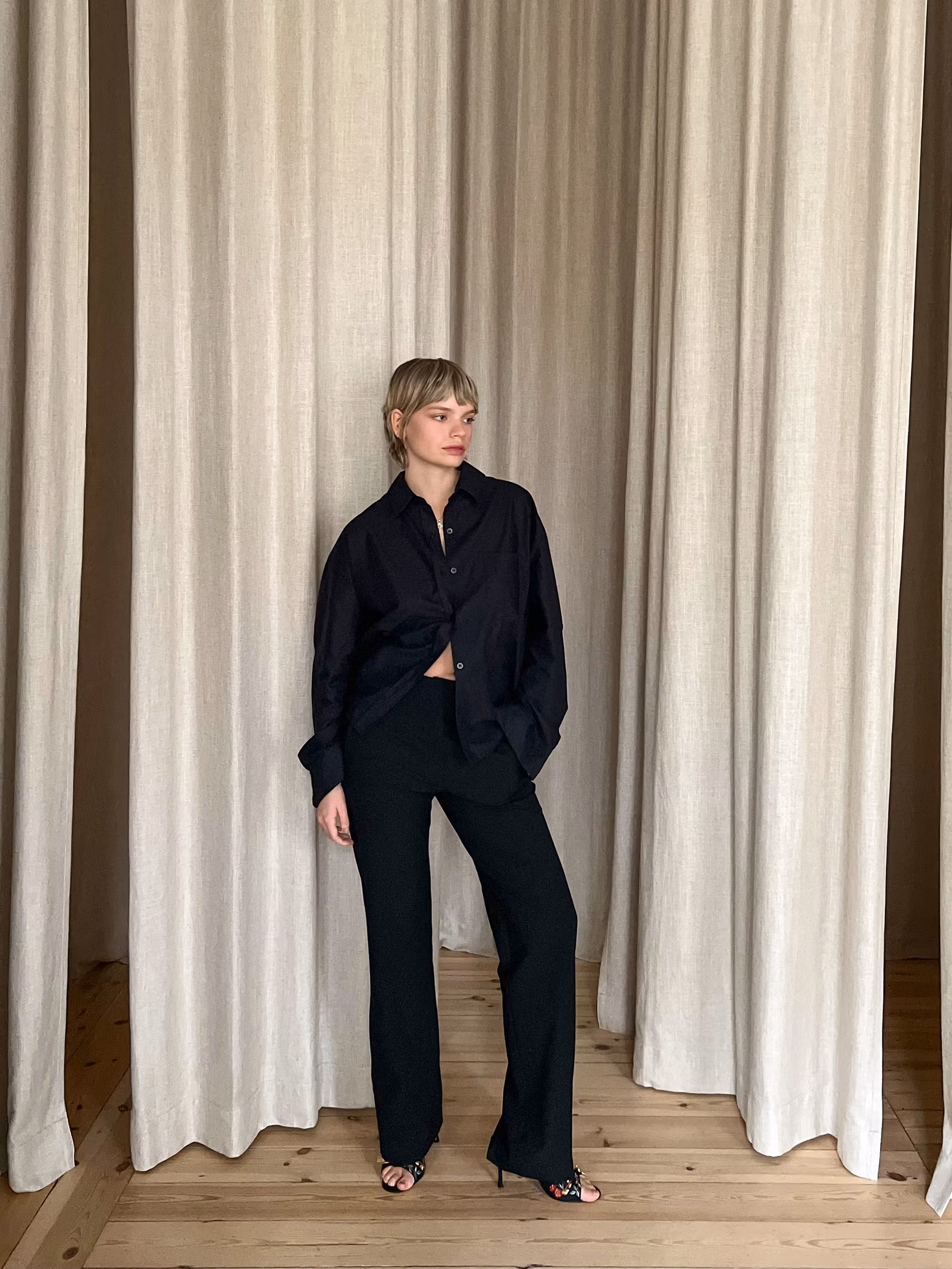 Day-to-day Pants Black