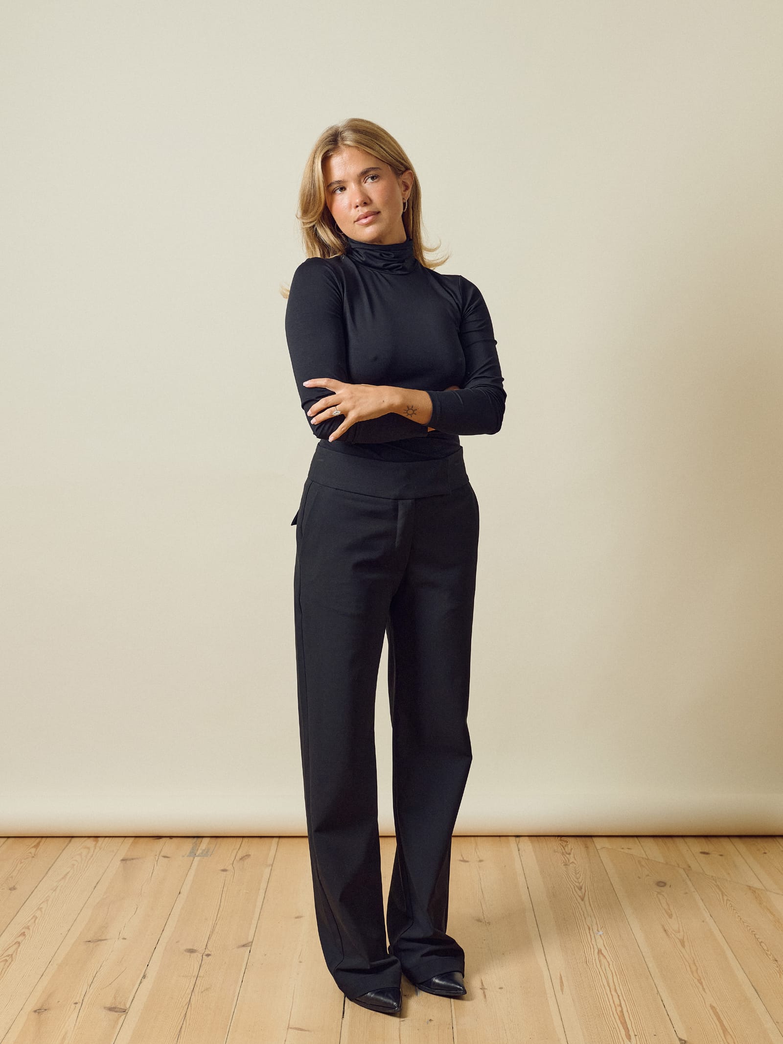 Day-to-day Pants Black