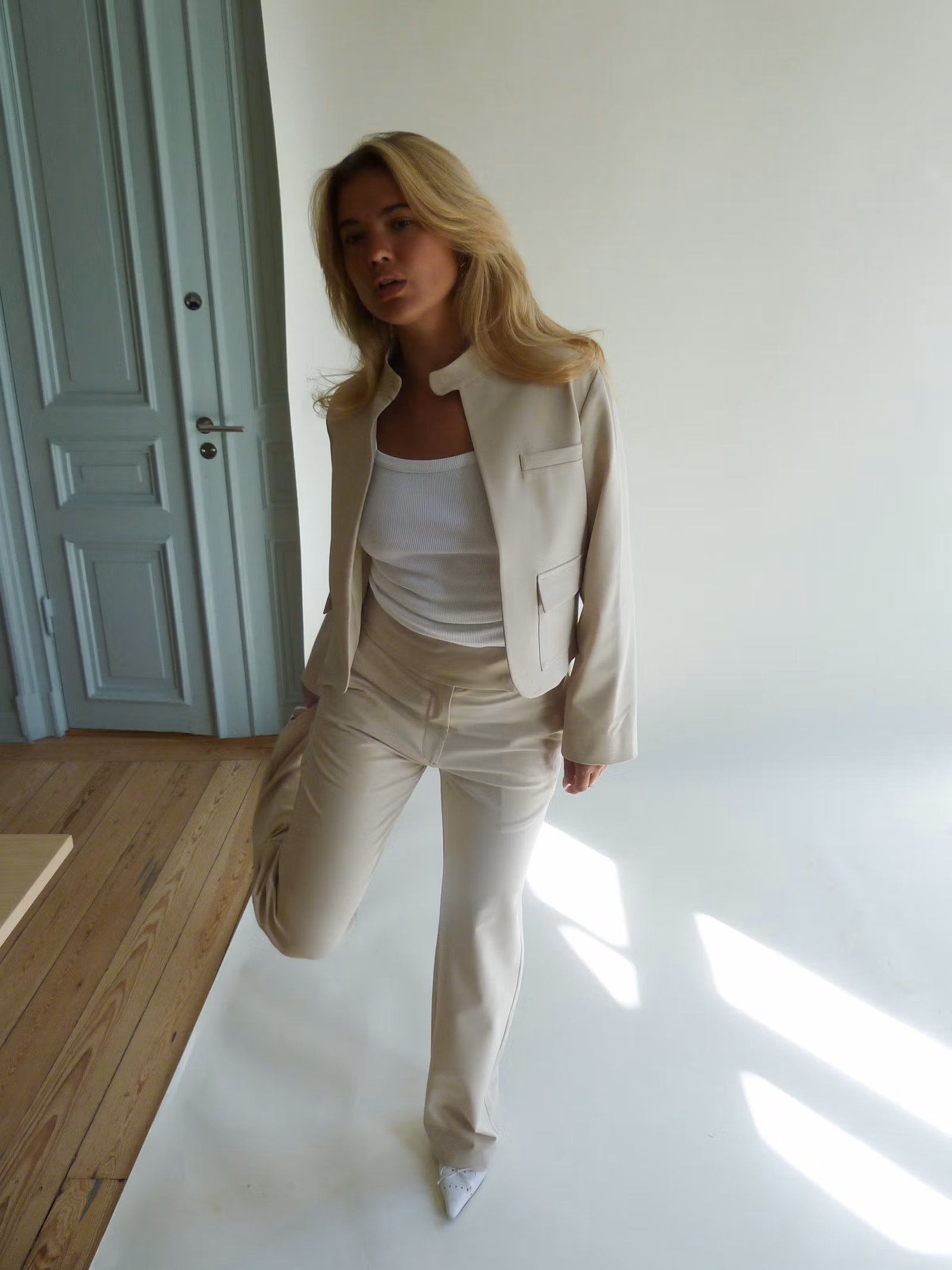 Day-to-day Pants Cream - Tall
