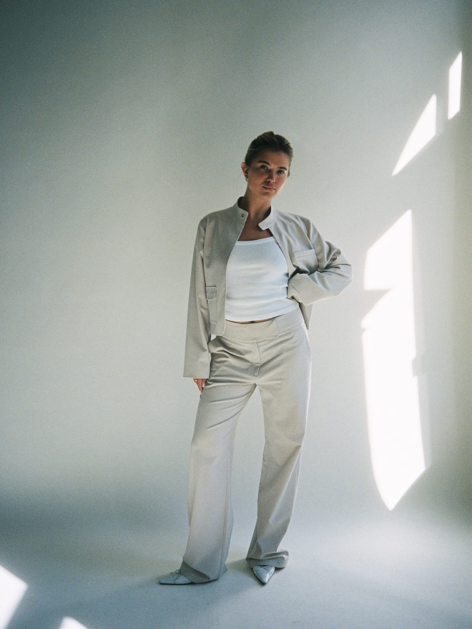 Day-to-day Pants Cream - Tall