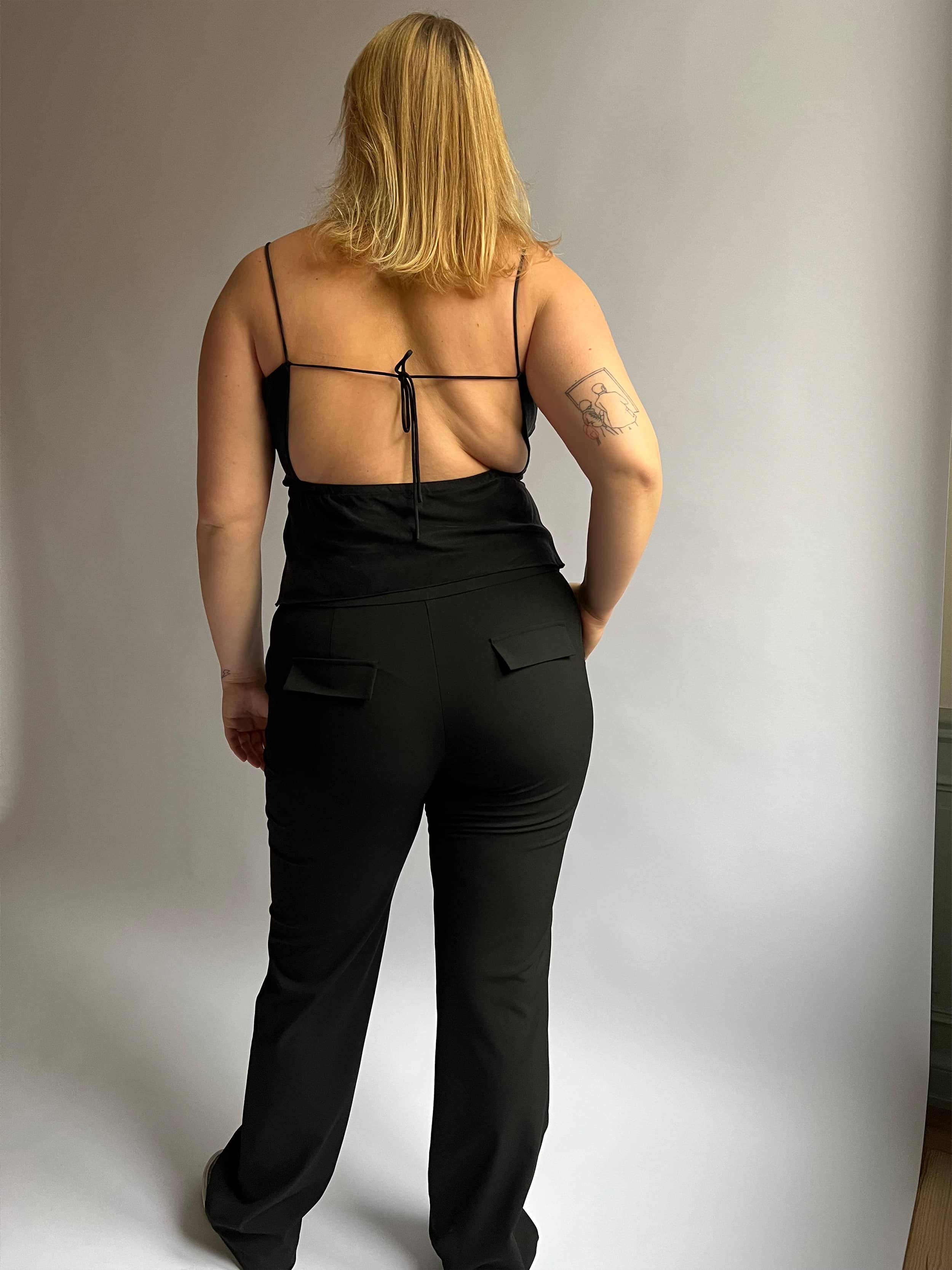 Day-to-day Pants Black - Tall - Black | Djerf Avenue