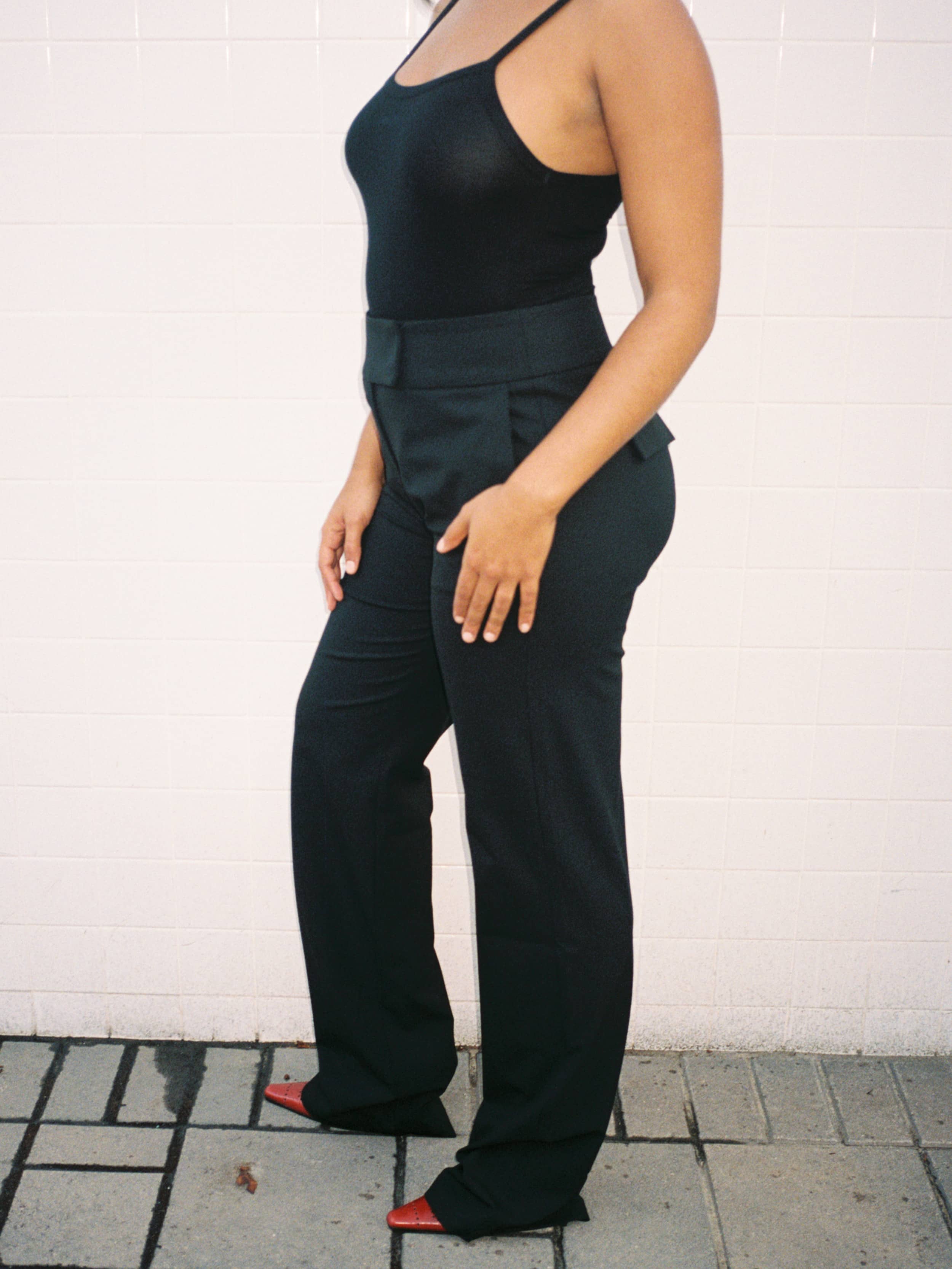 Day-to-day Pants Black - Tall - Black | Djerf Avenue