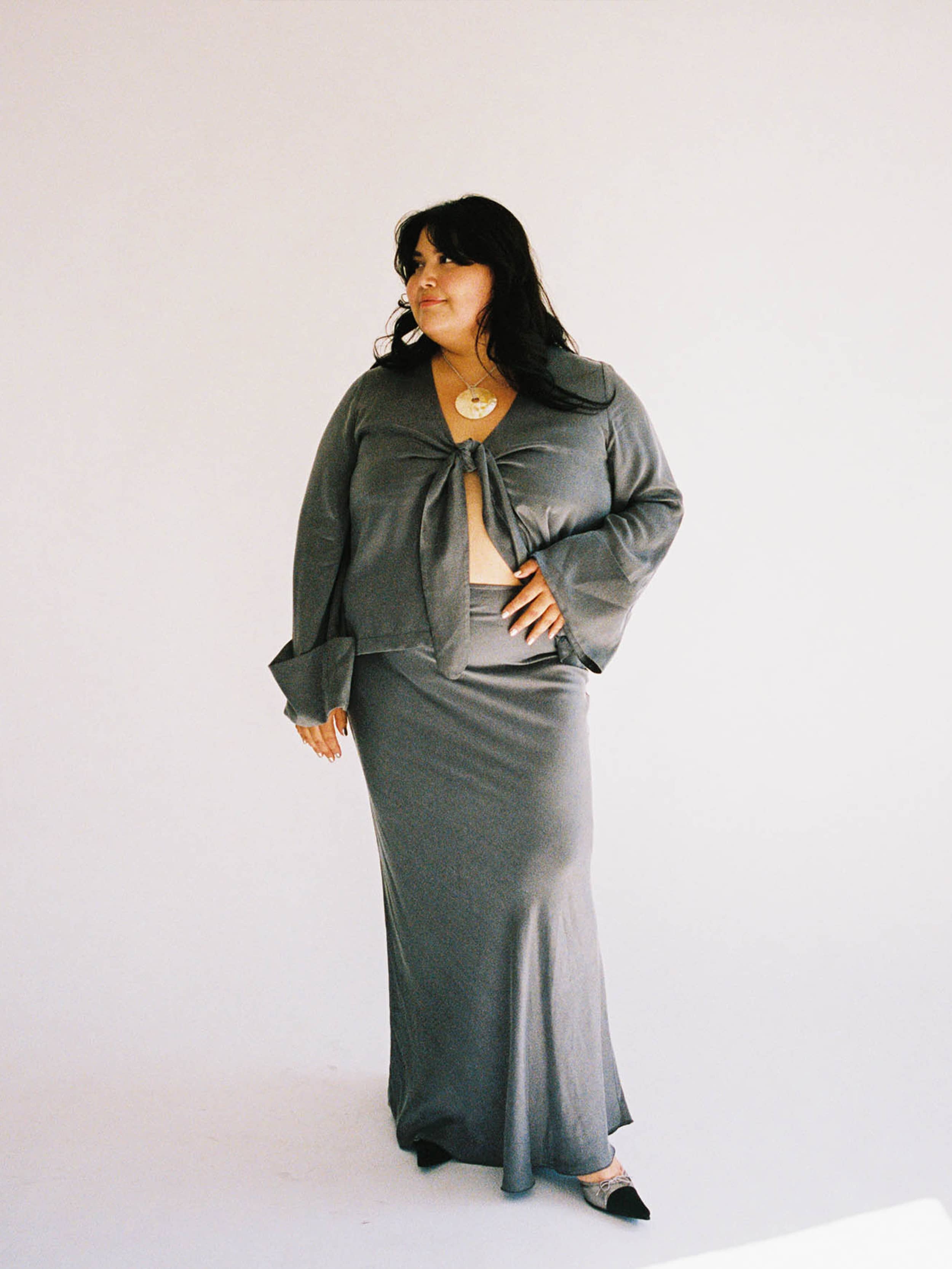 Z*様 Djerf Avenue トップス Breezy Shirt Blue Stripe - Blue stripe | Djerf Avenue