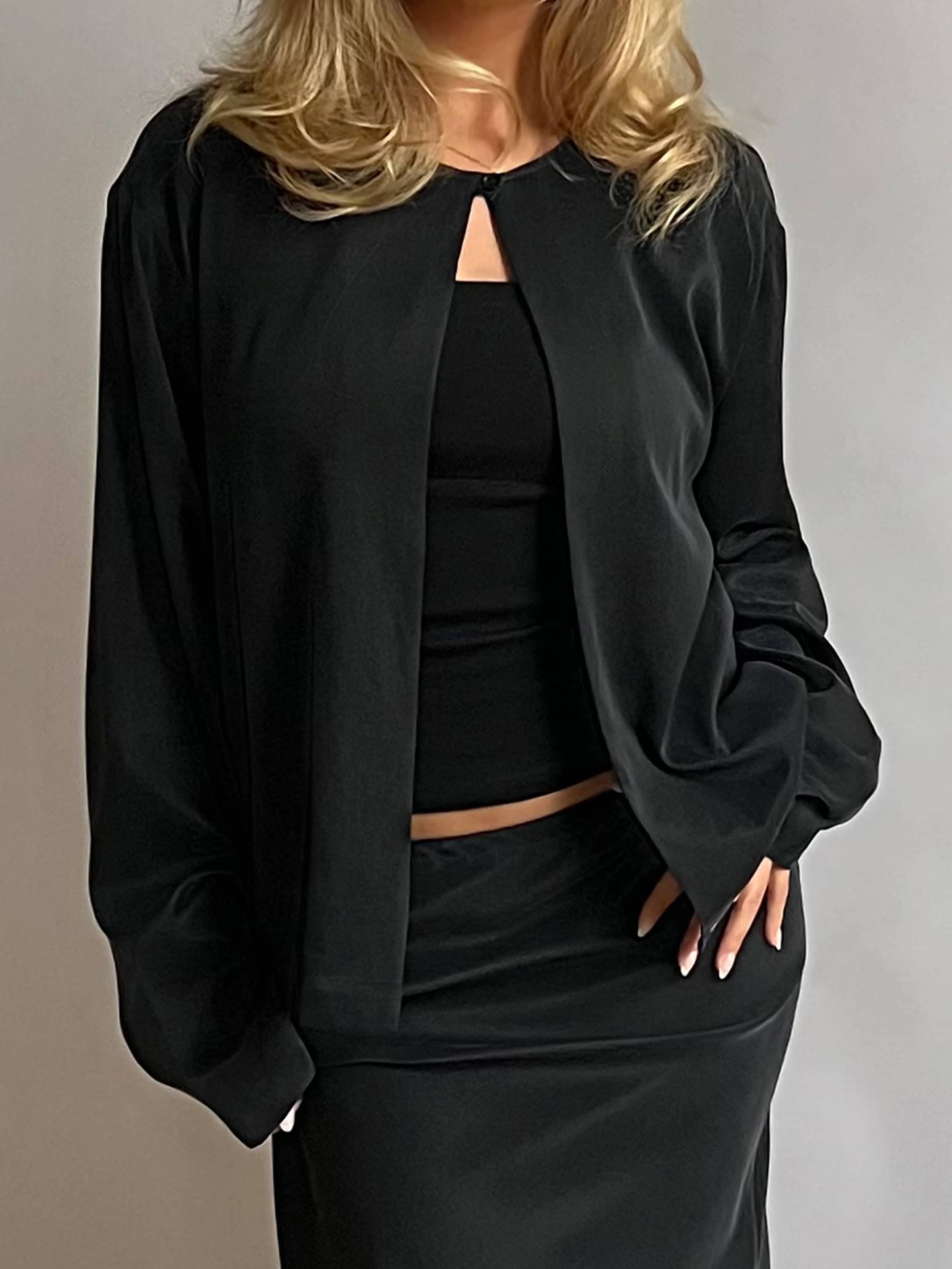 Dream Cardigan Ash - Ash | Djerf Avenue