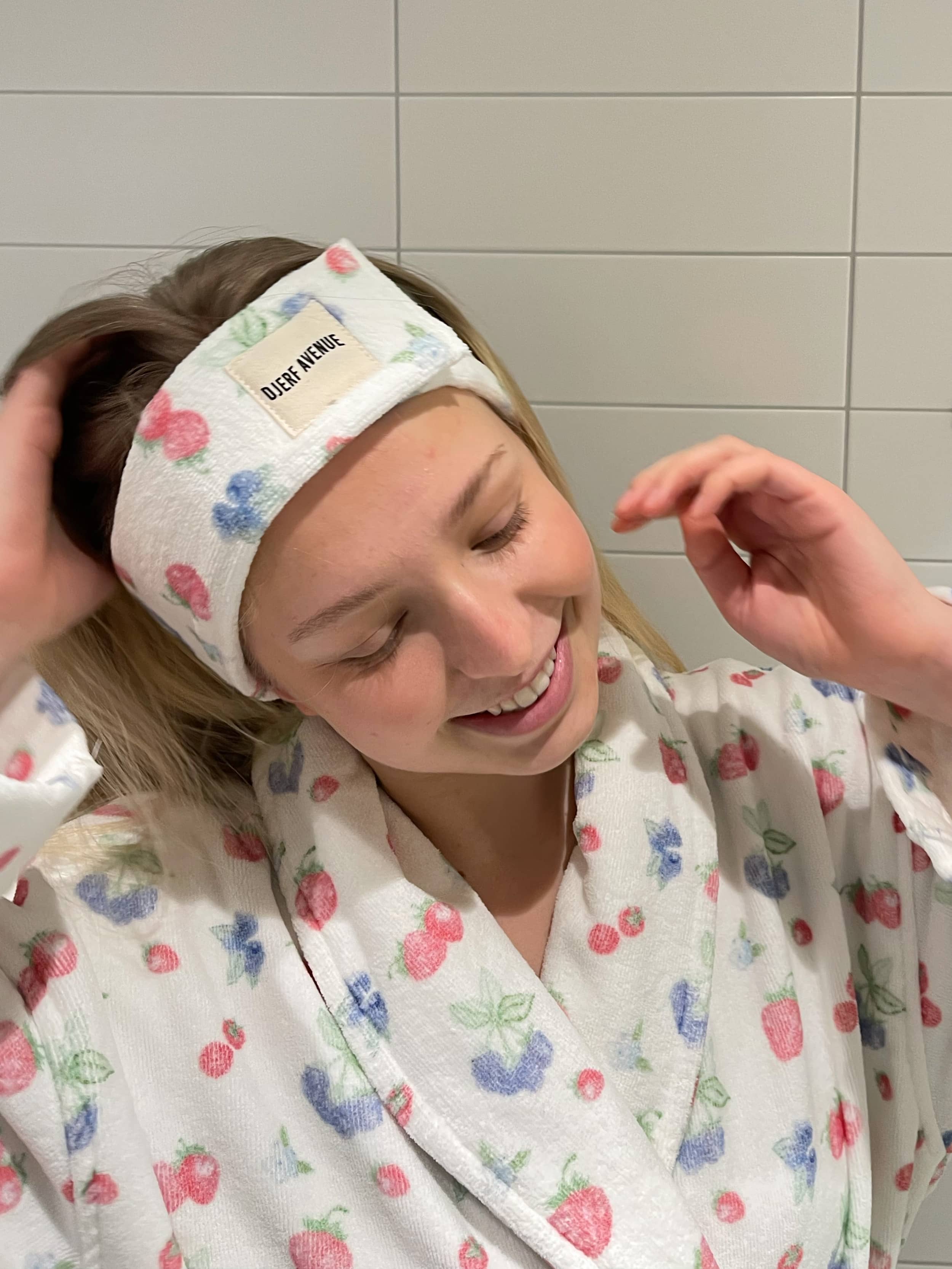 Djerf Avenue Terry Fruit & Dream Cake Headband Bundle Djerf Avenue Berry Cake | TikTok main image 2