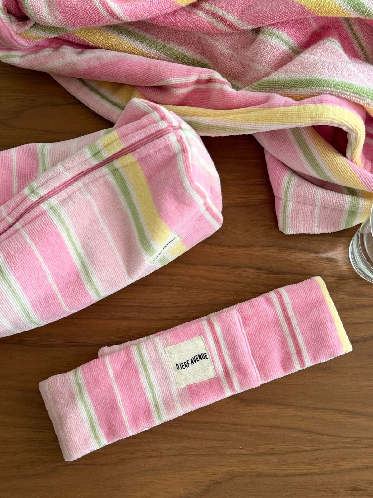Terry Headband Gelato Stripe