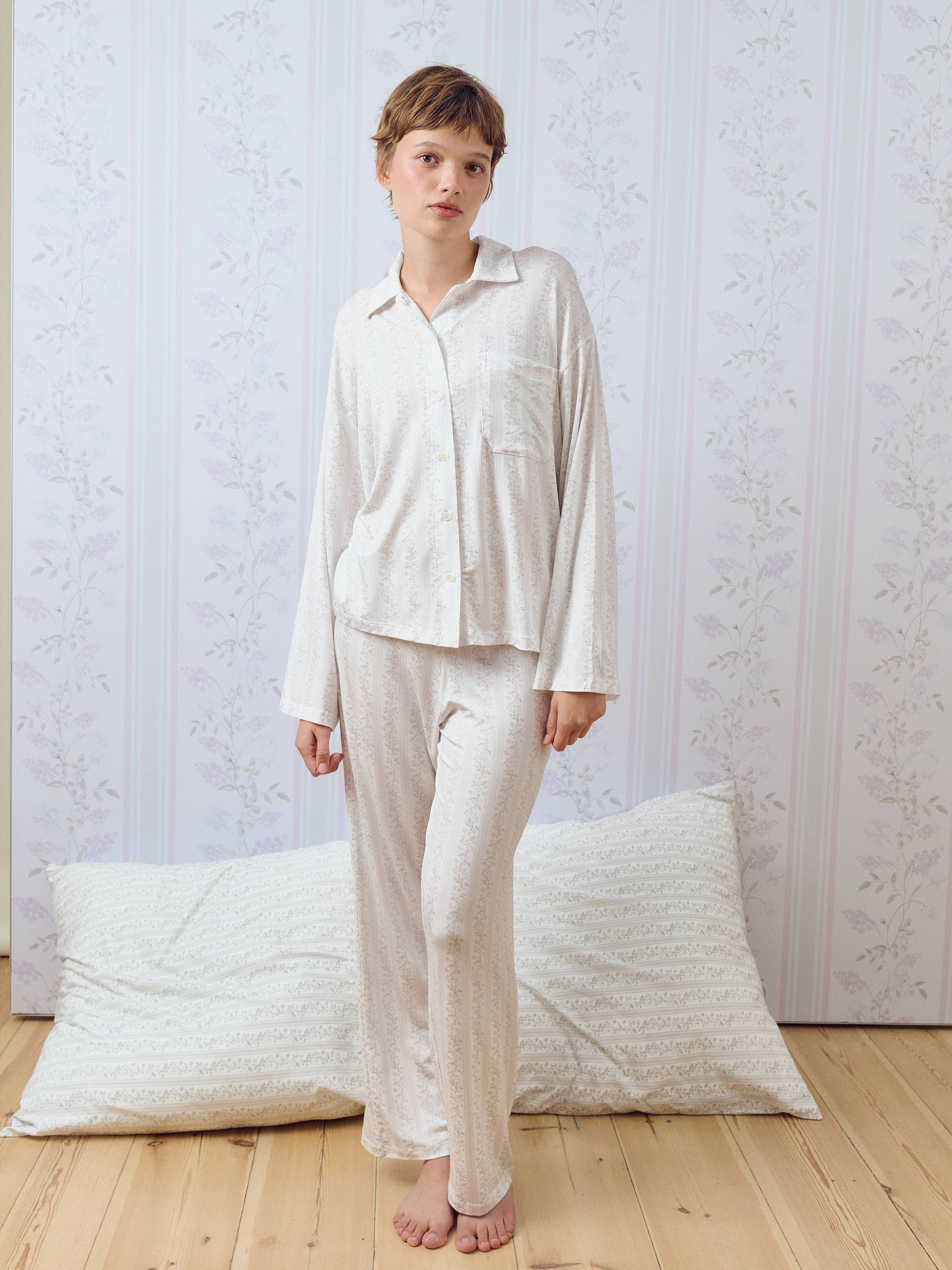 Go Slow Shirt Lilac Dreams - Lilac Dreams | Djerf Avenue