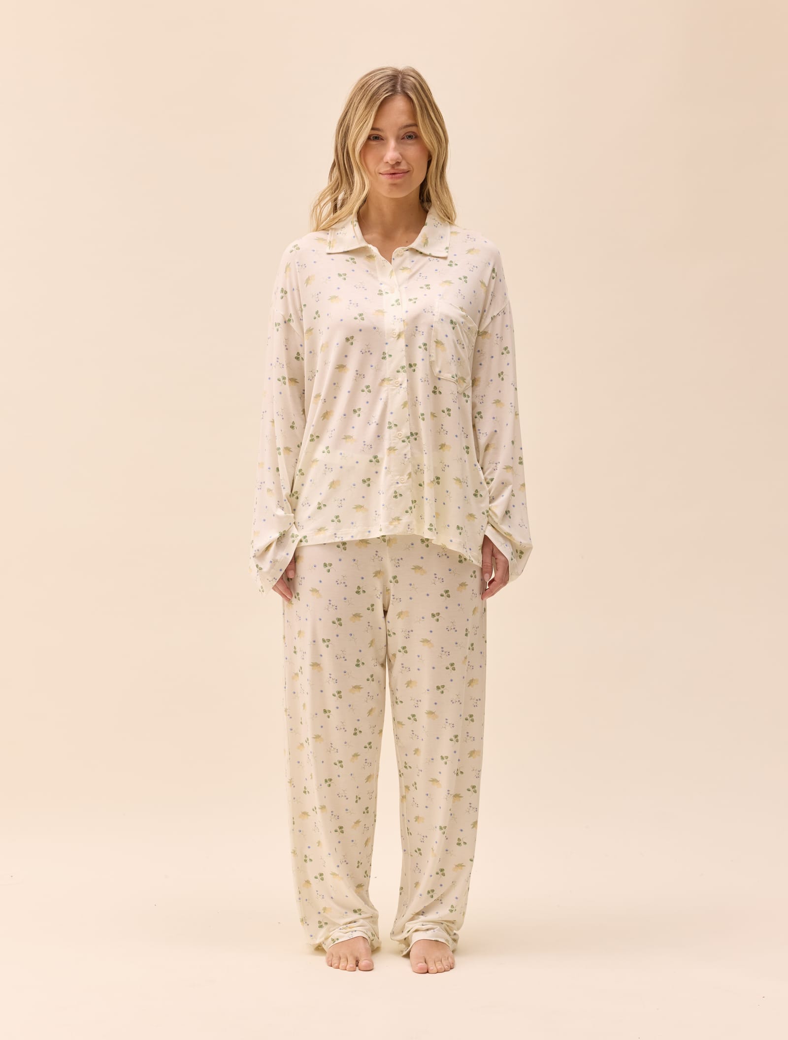 Go Slow Shirt Marula Bloom