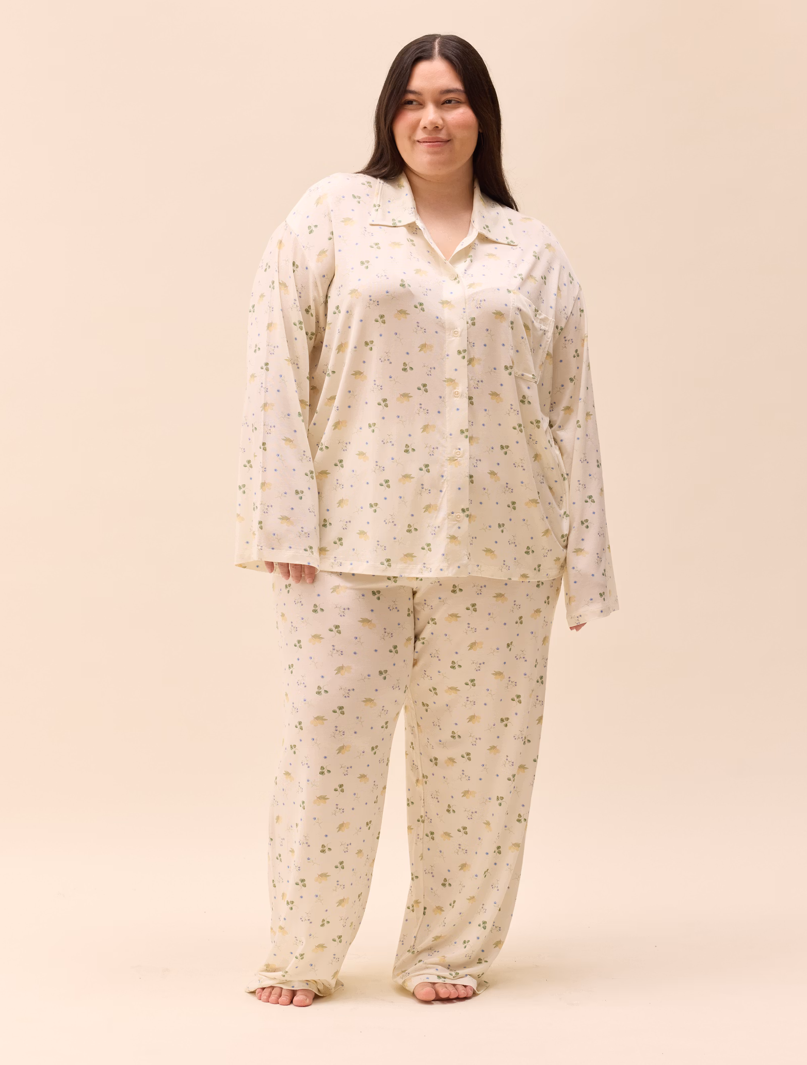 Go Slow Pants Marula Bloom