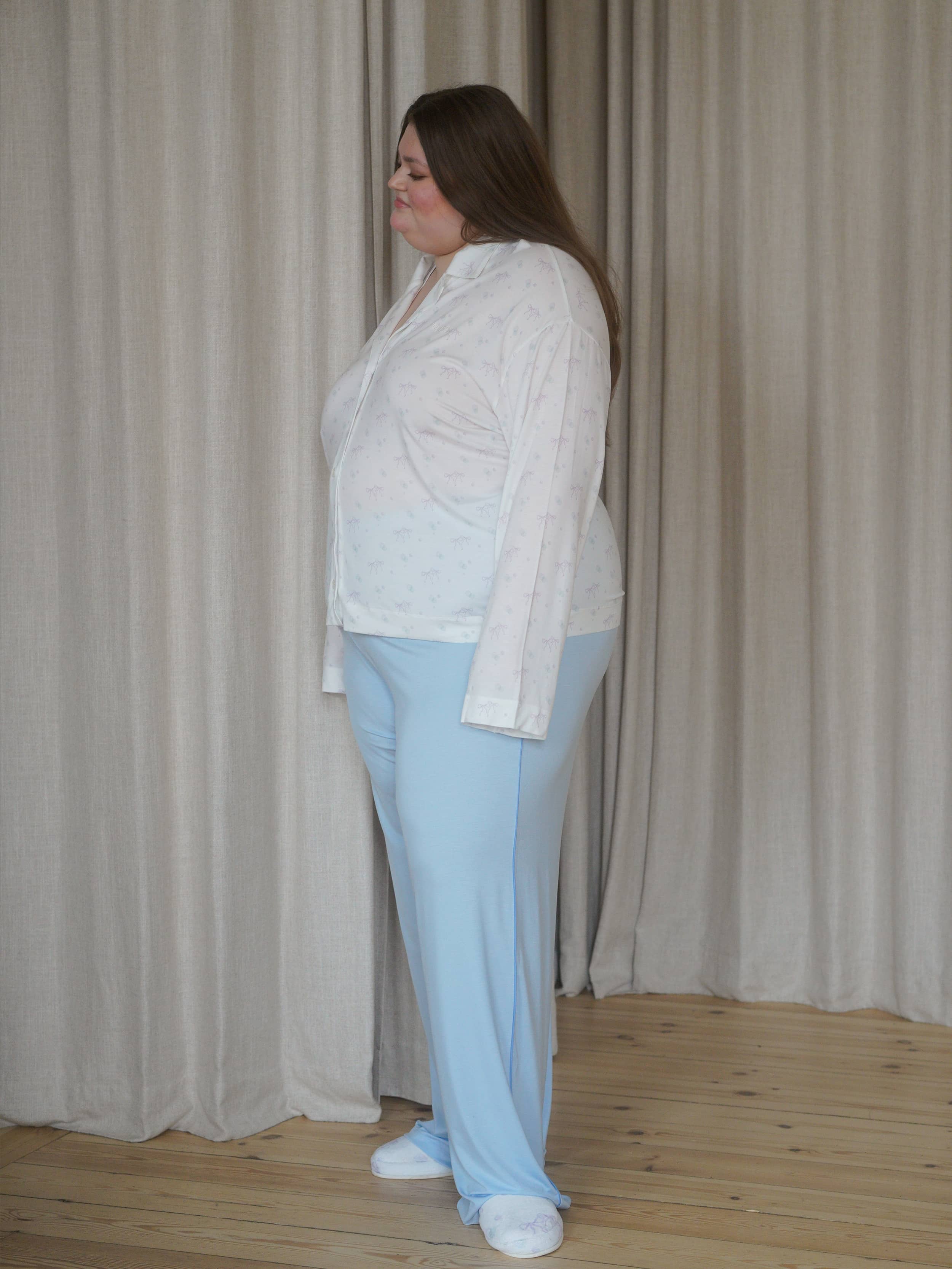 Go Slow Pants Blue - Blue | Djerf Avenue